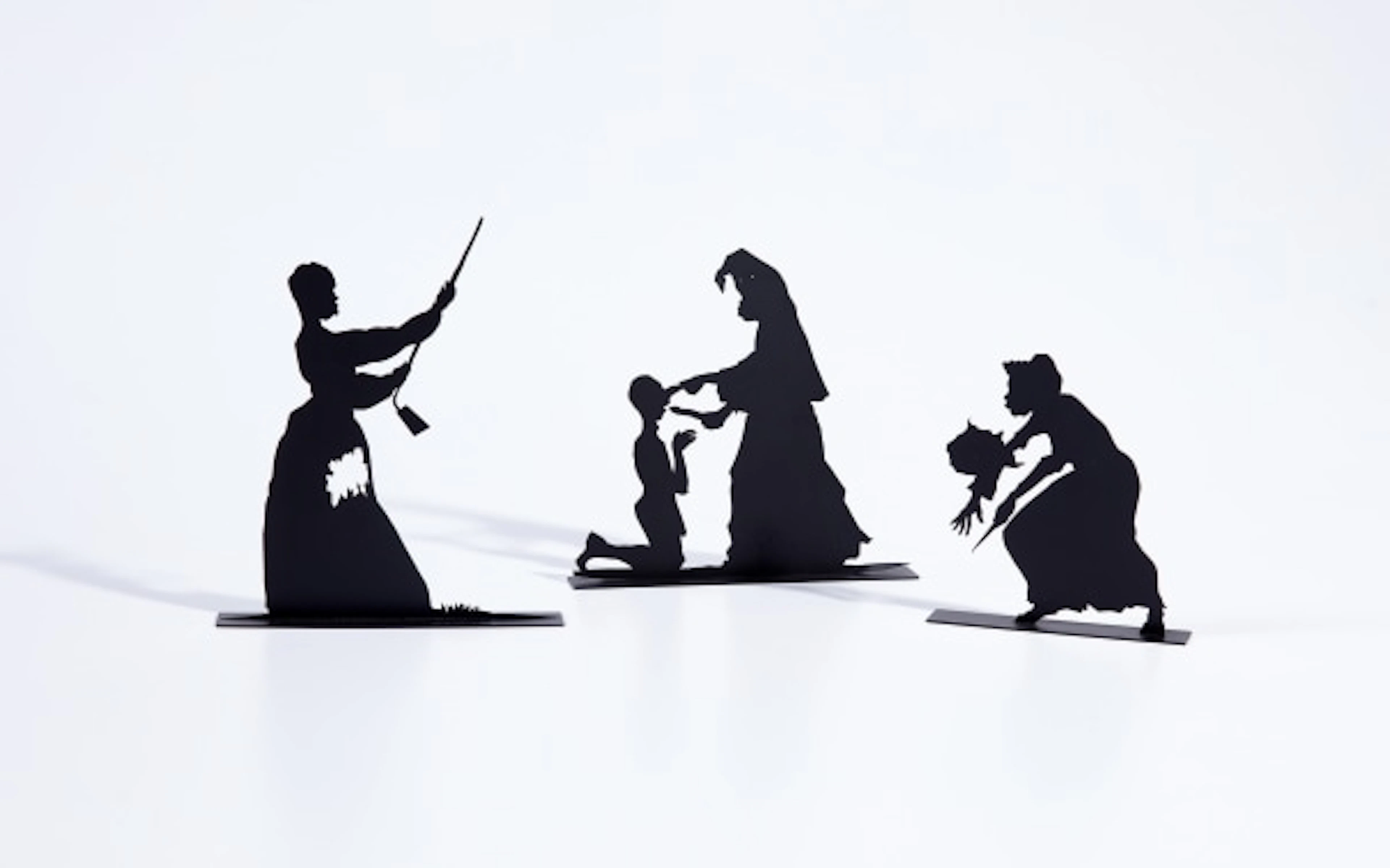 Kara Walker - The Bush; Skinny; and De-boning