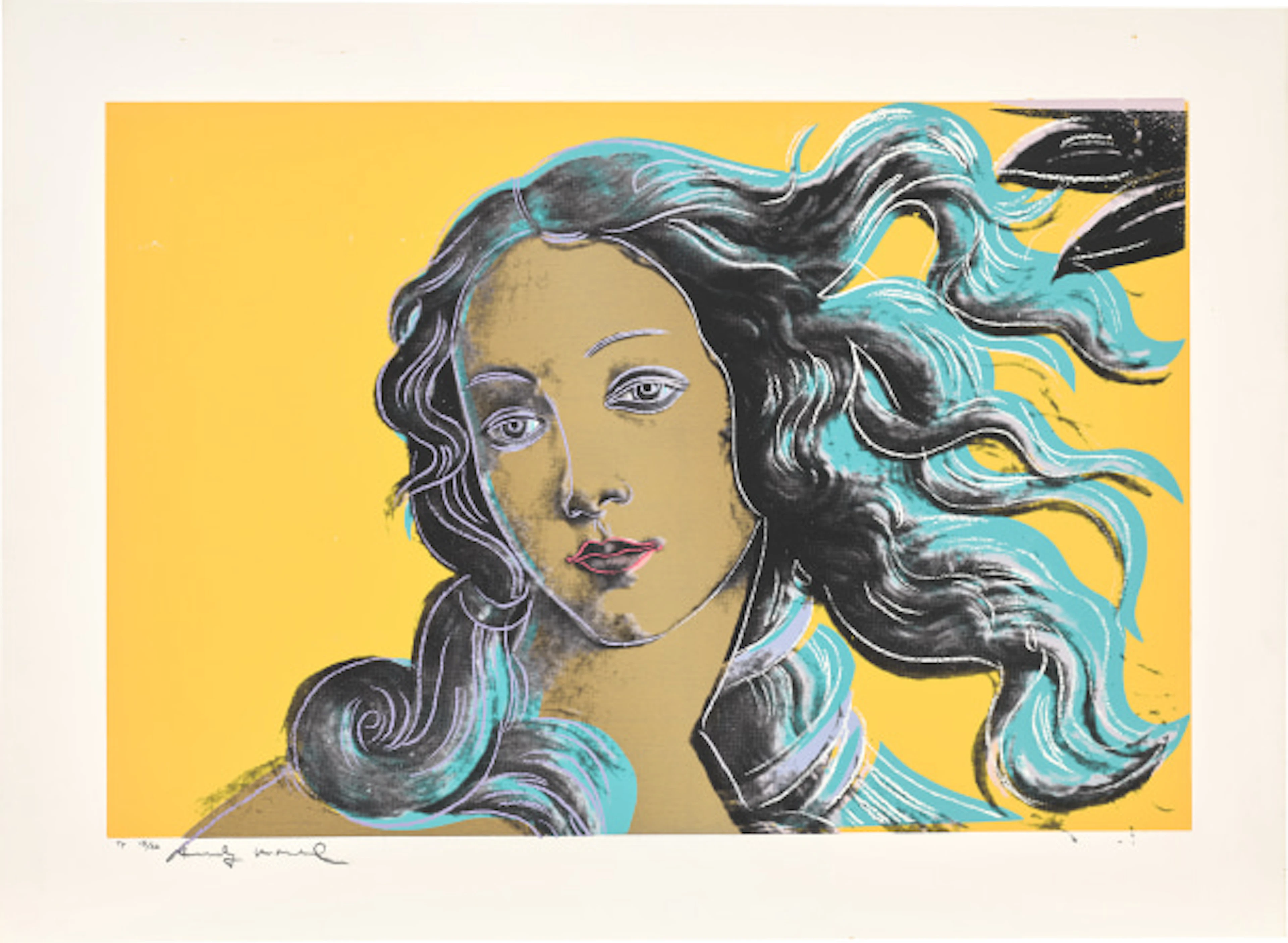 Andy Warhol - Details of Renaissance Paintings (Sandro Botticelli