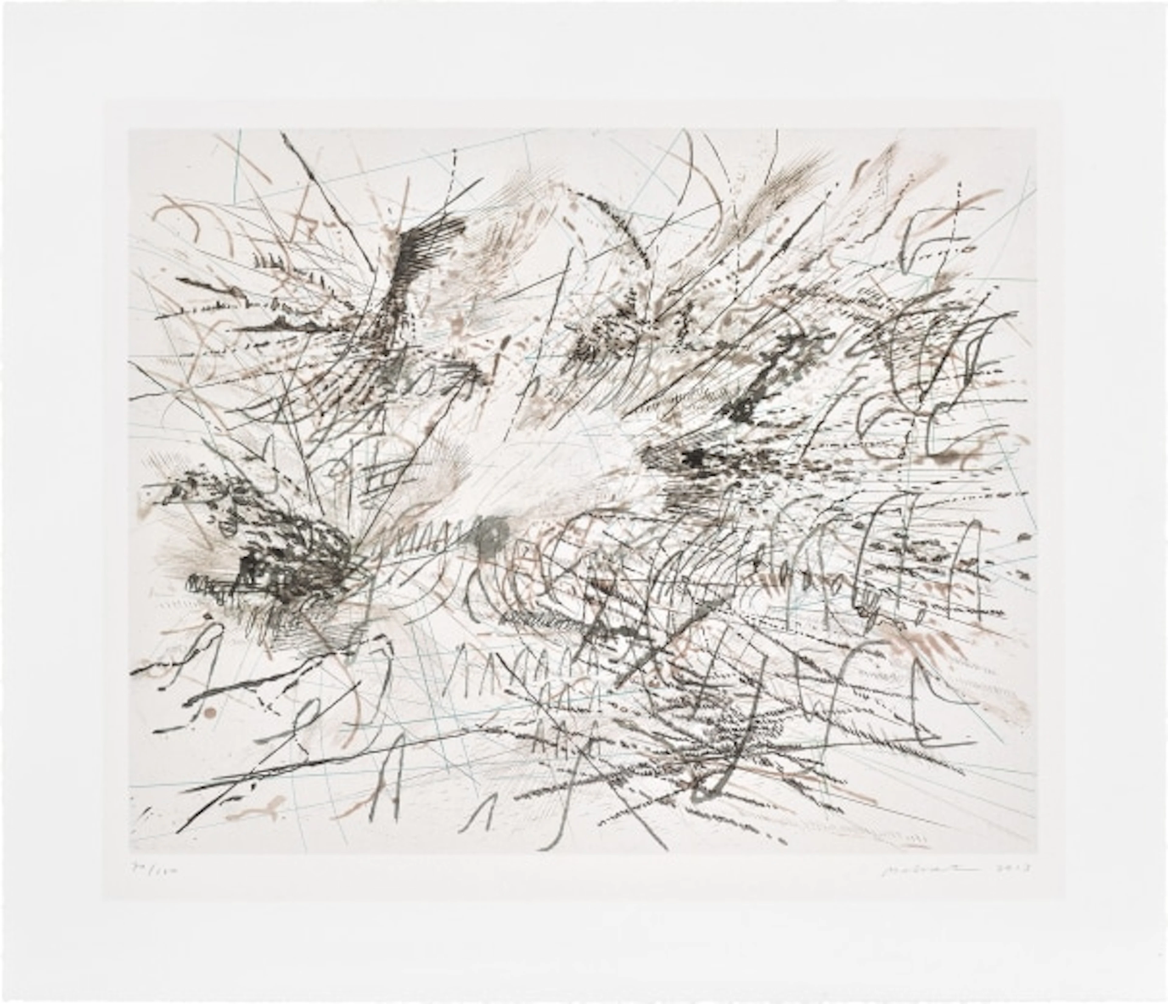 Julie Mehretu - Untitled (Pulse)