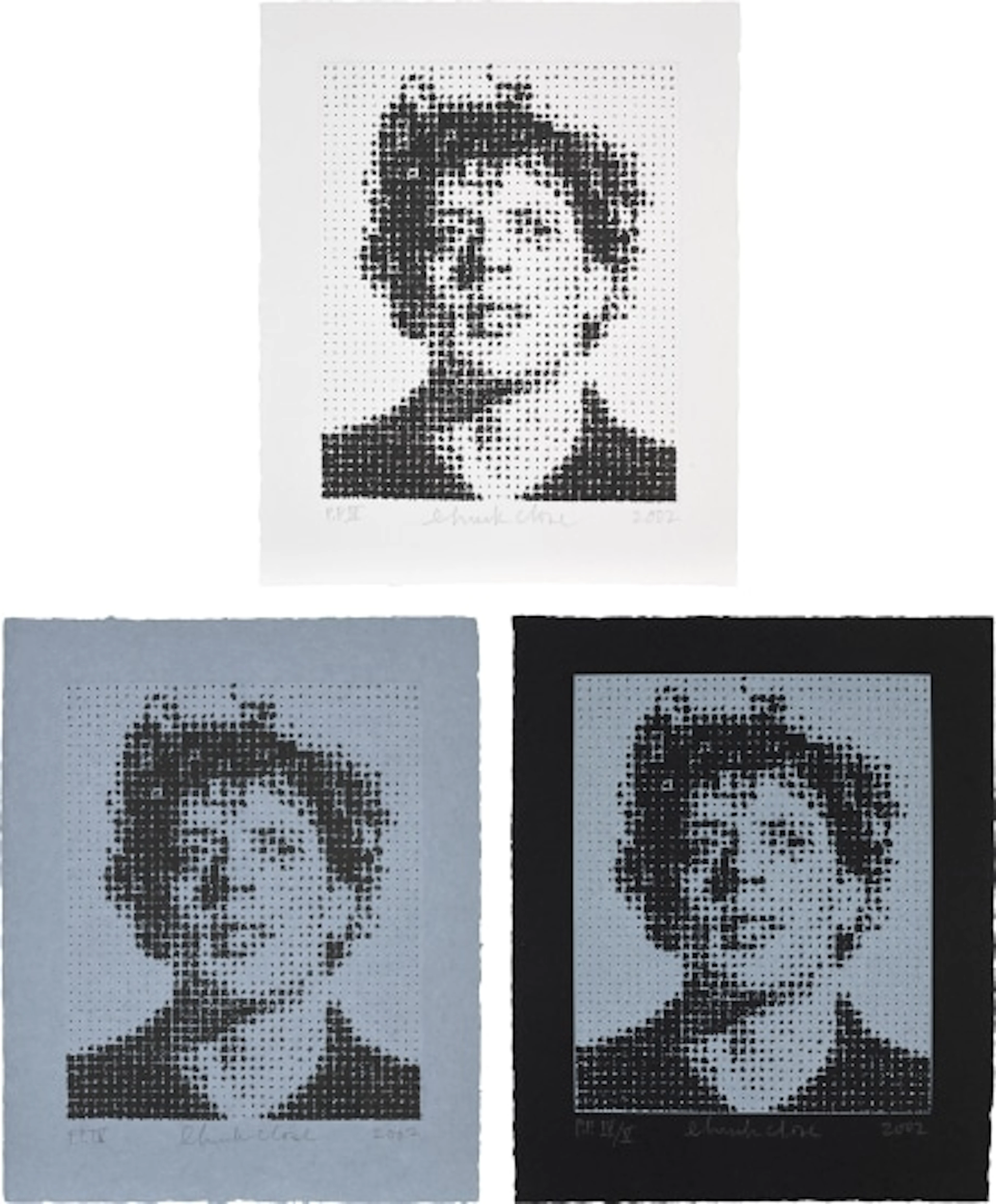Chuck Close - Phil (Philip Glass)