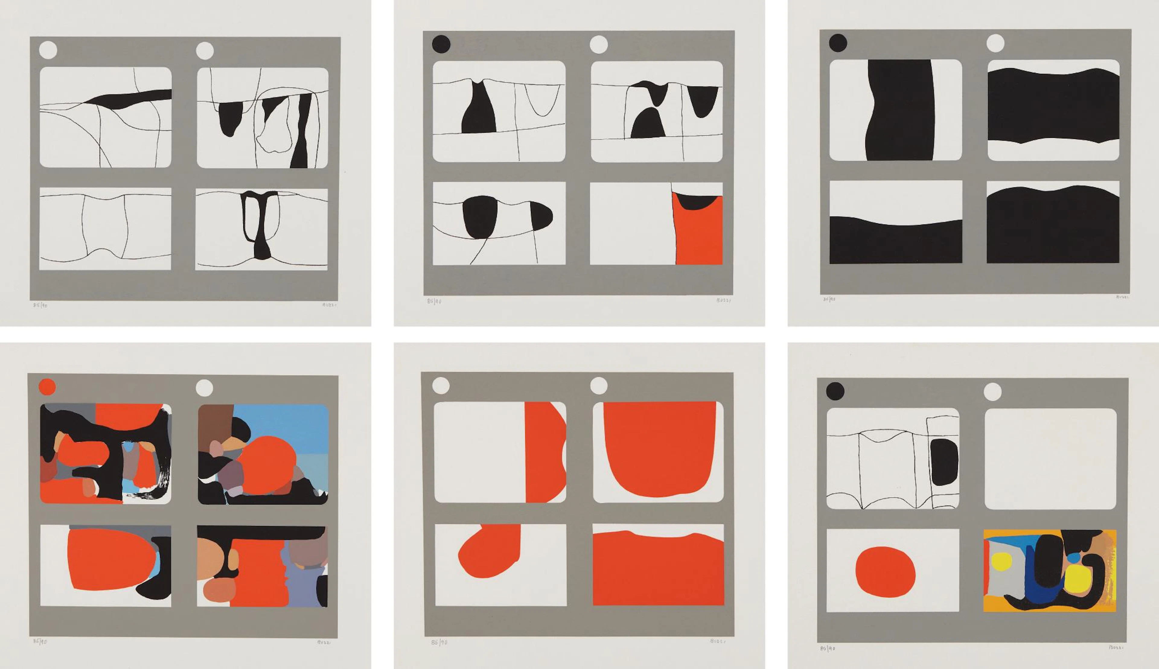 Lettere, 1969 – Alberto Burri
