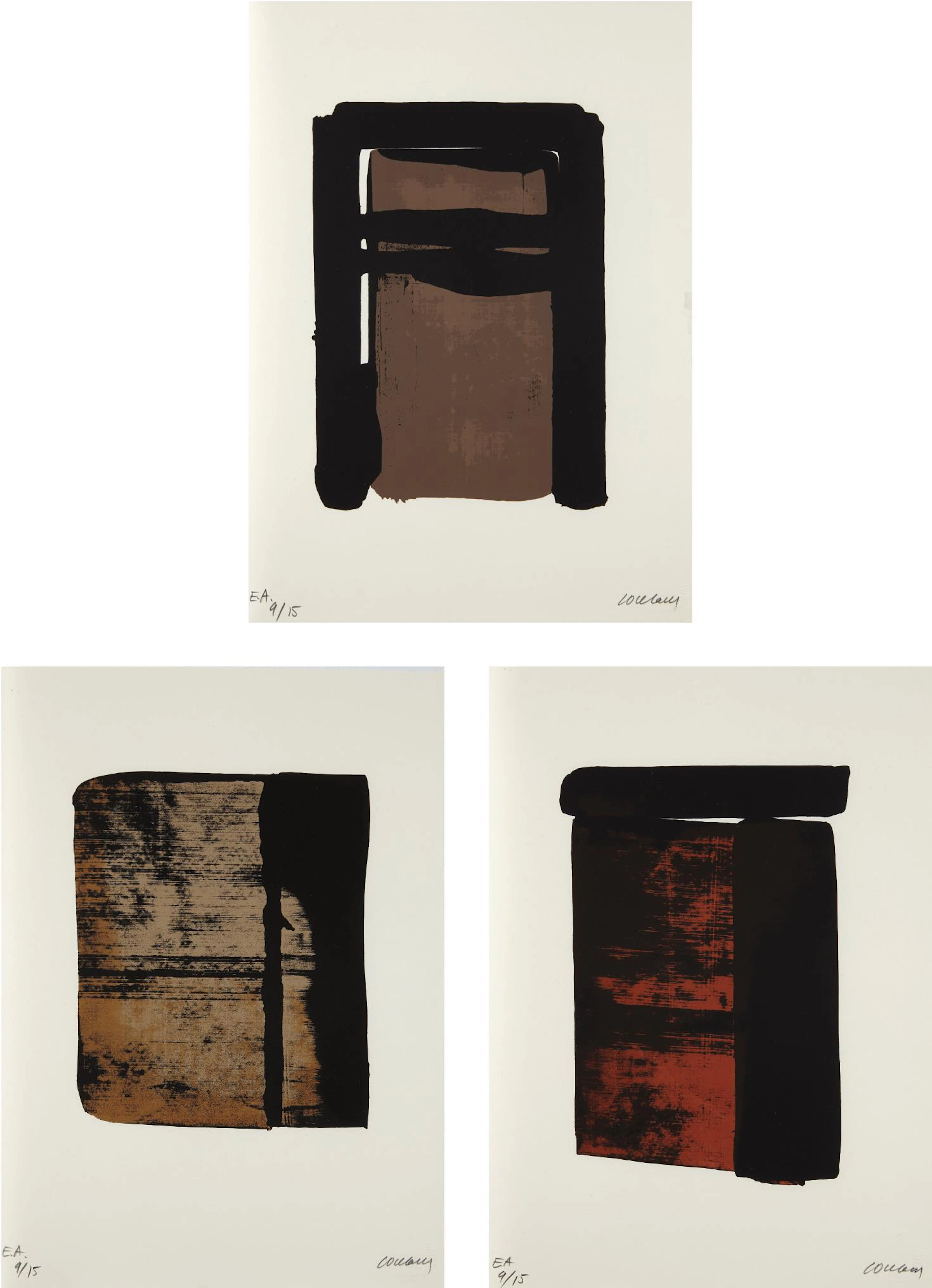 Sur le mur d'en face (On the Opposite Wall), 1979 – Pierre Soulages
