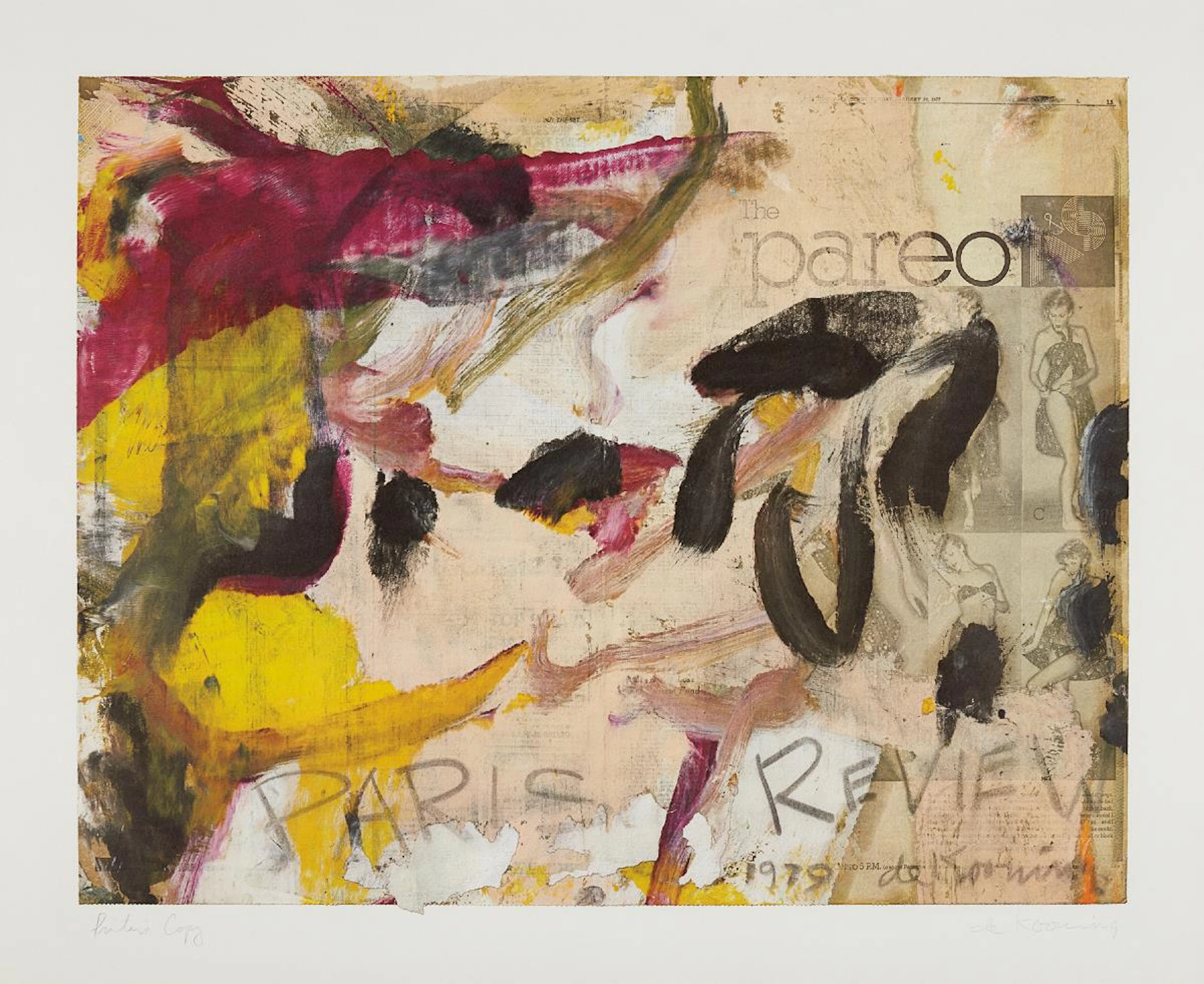 Paris Review, 1979 – Willem de Kooning