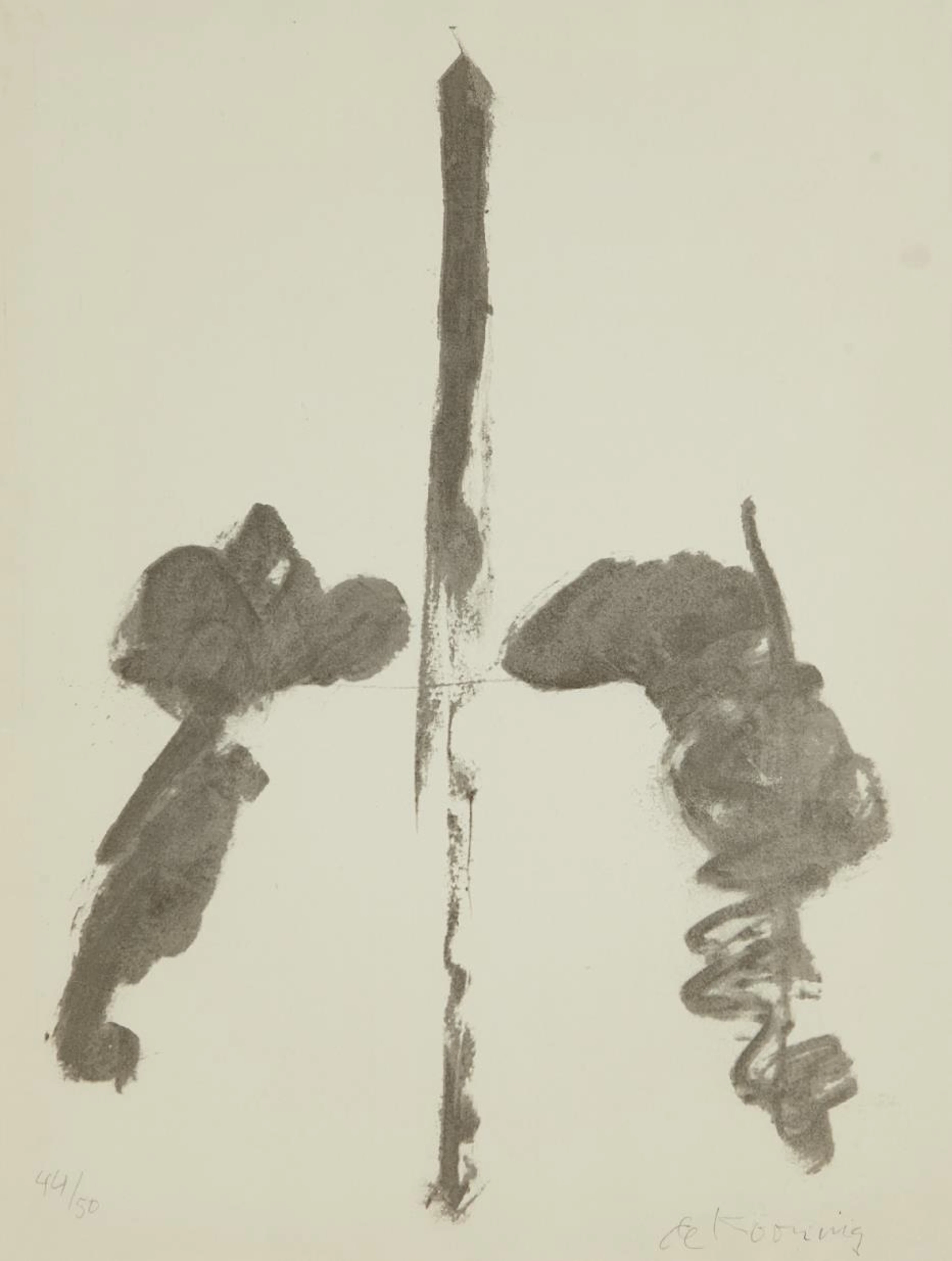 Washington Monument, 1970 – Willem de Kooning