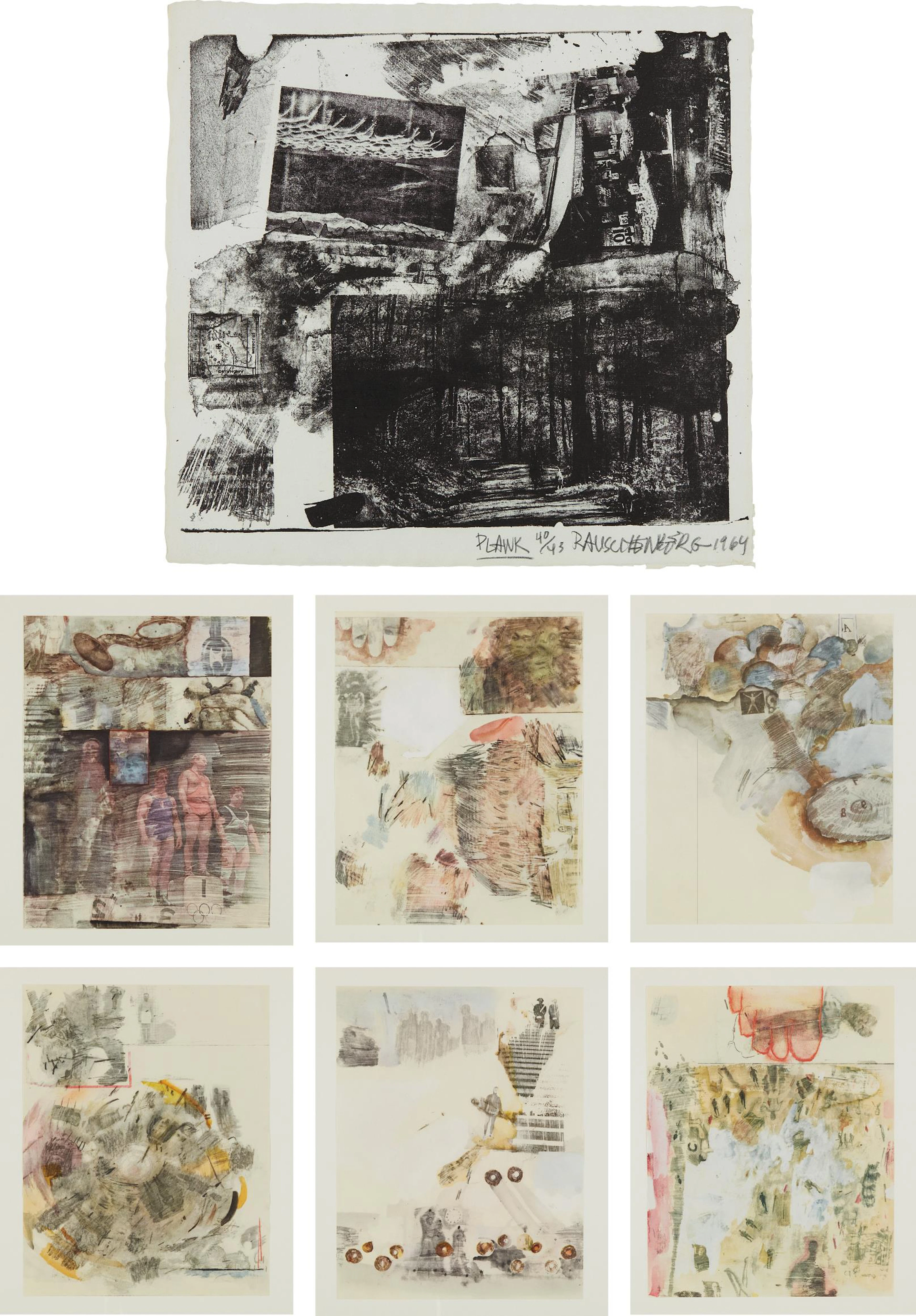 Dante's Inferno, 1964 – Robert Rauschenberg