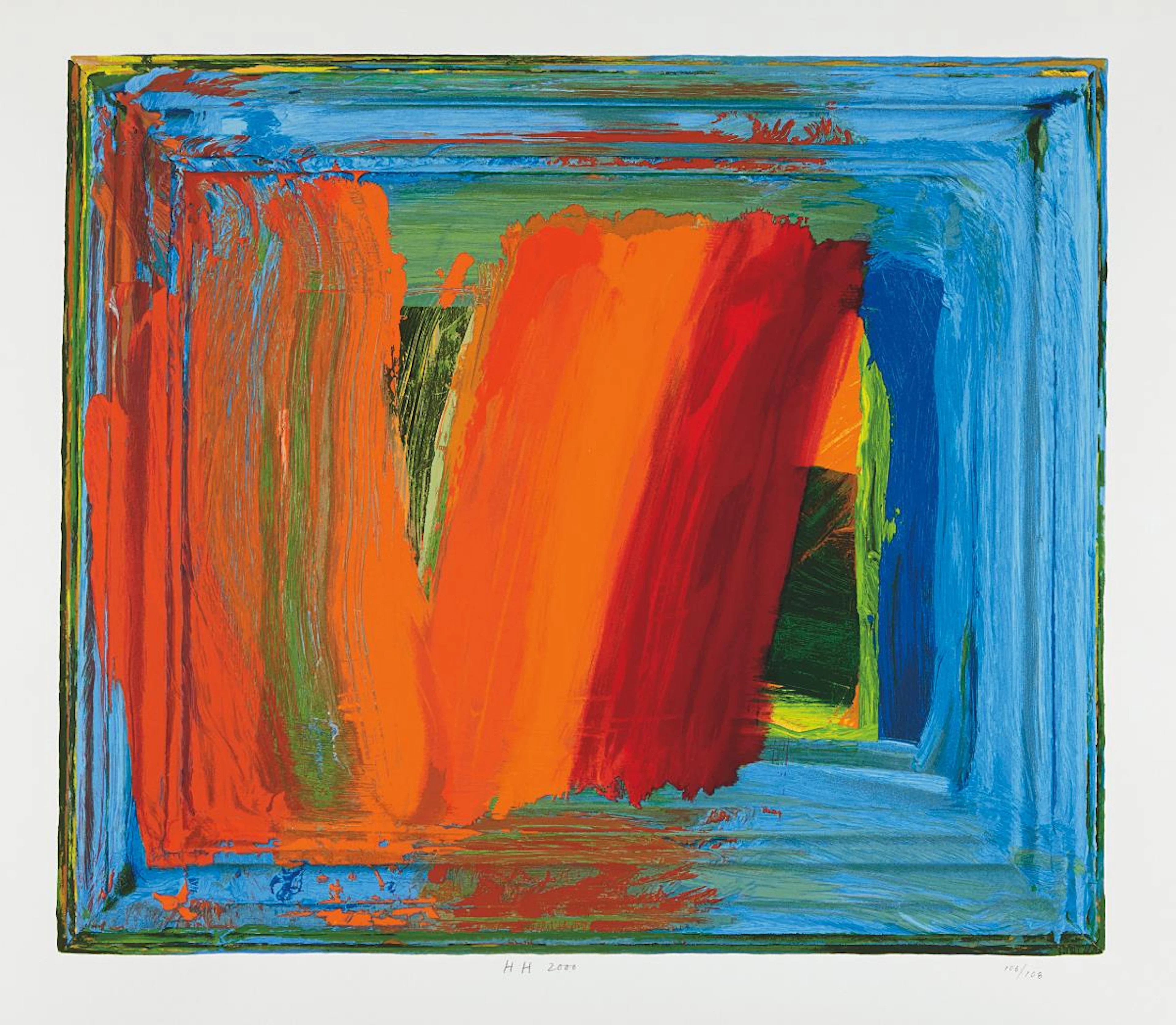 Bamboo, 2000 – Howard Hodgkin