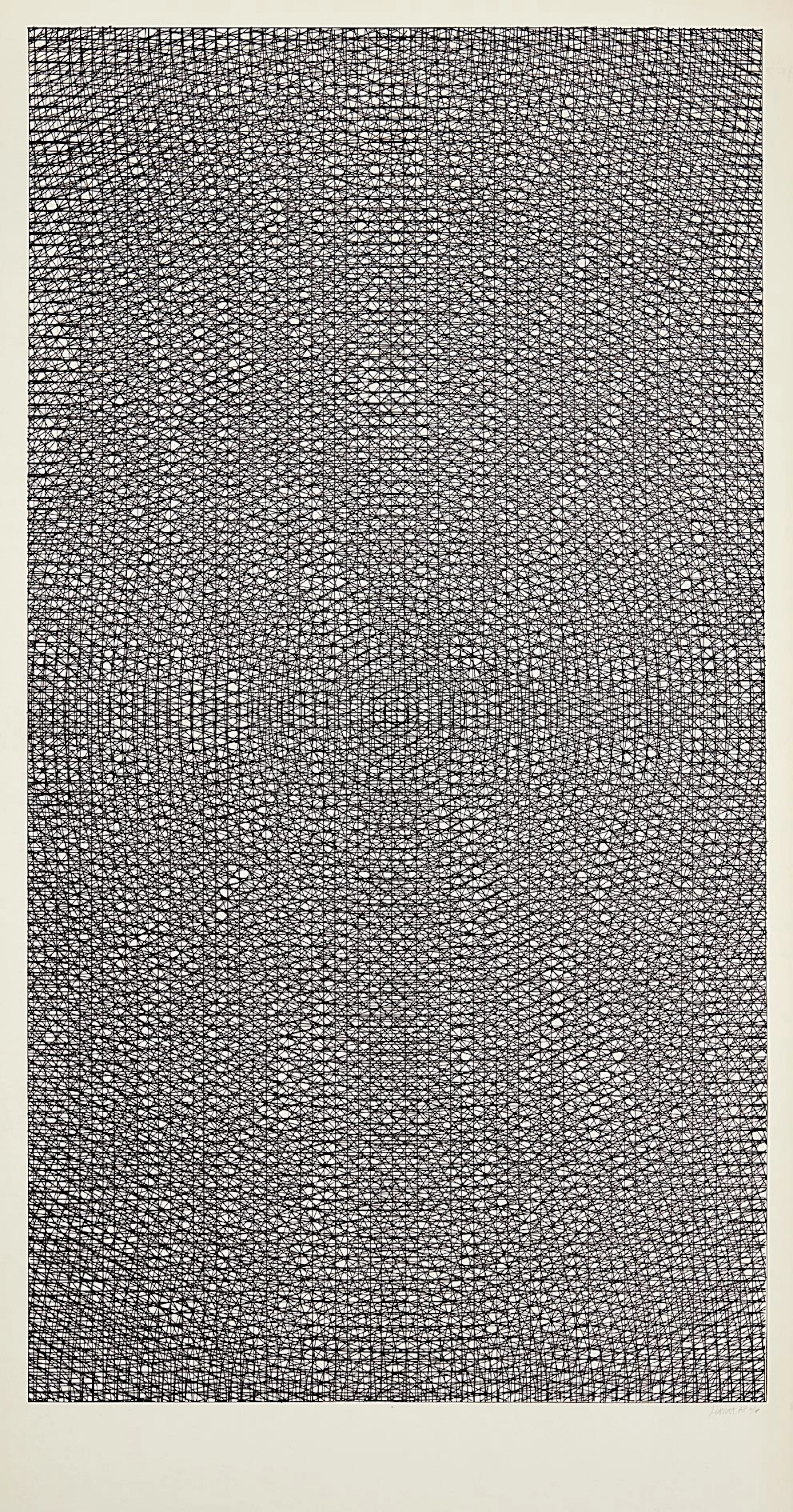 Arcs, Circles & Grids (Avery Fisher Hall), 1972 – Sol LeWitt