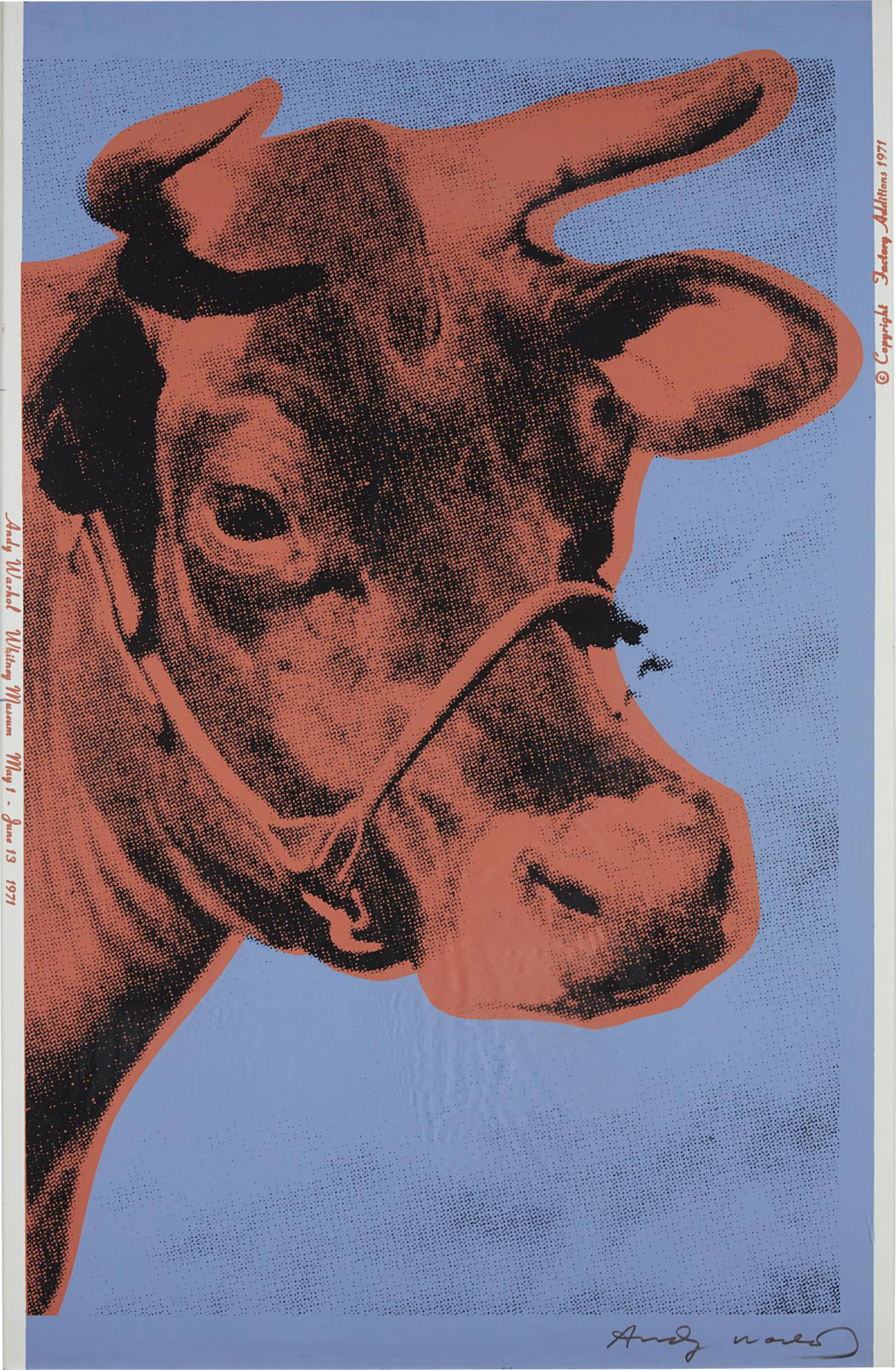 Cow, 1971 – Andy Warhol