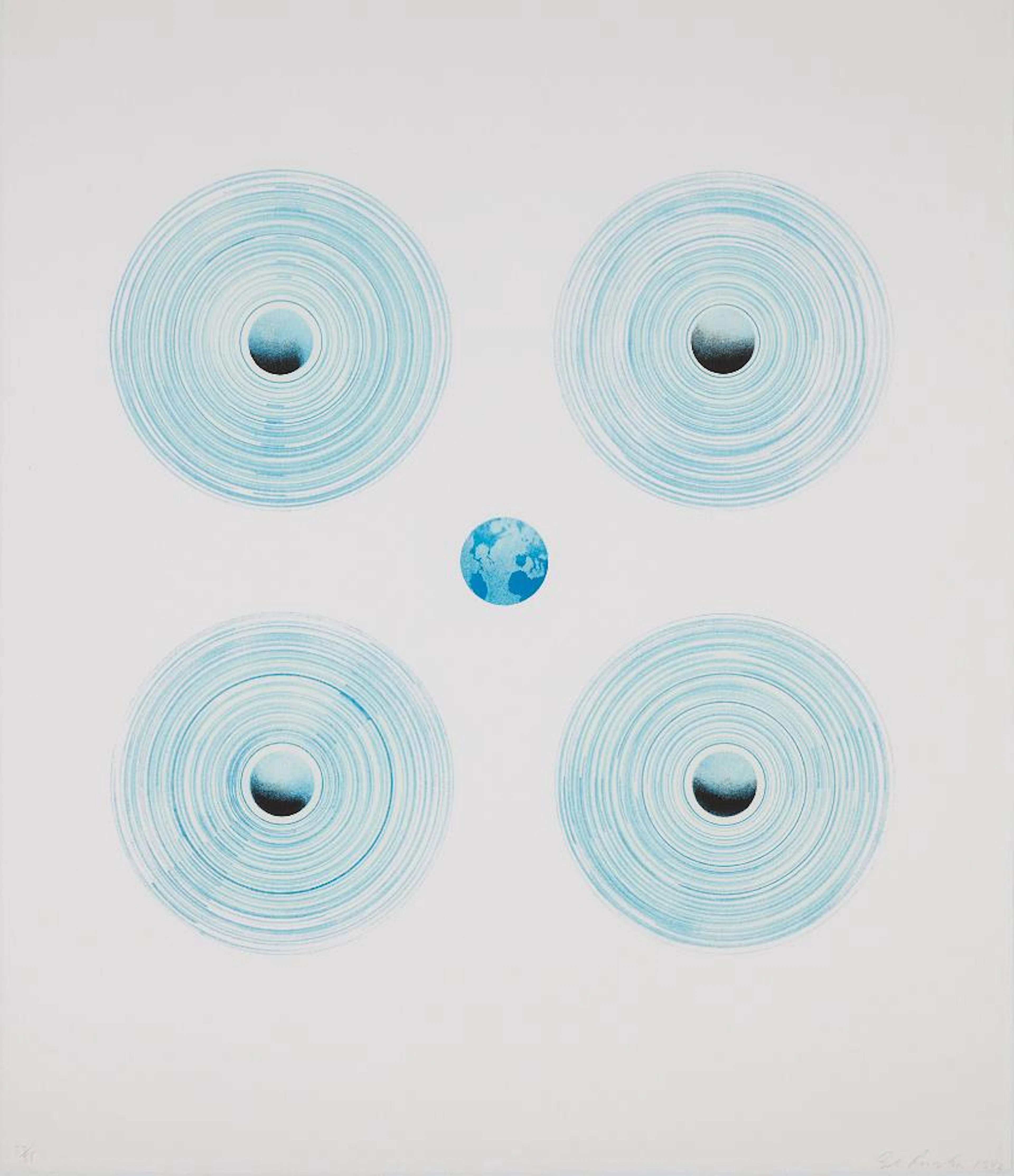 Fans of the World, 1982 – Ed Ruscha