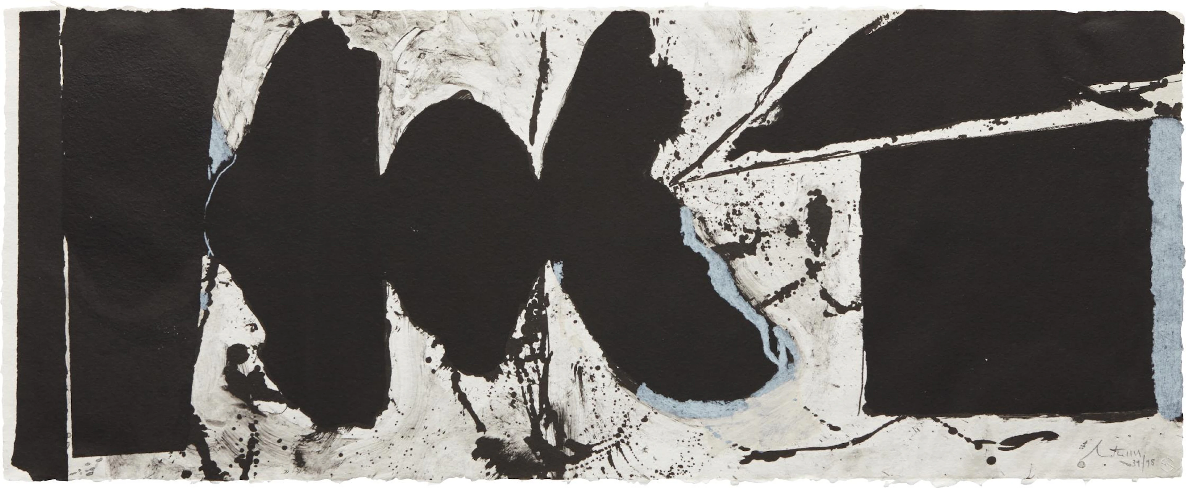 Elegy Black Black, 1983 – Robert Motherwell