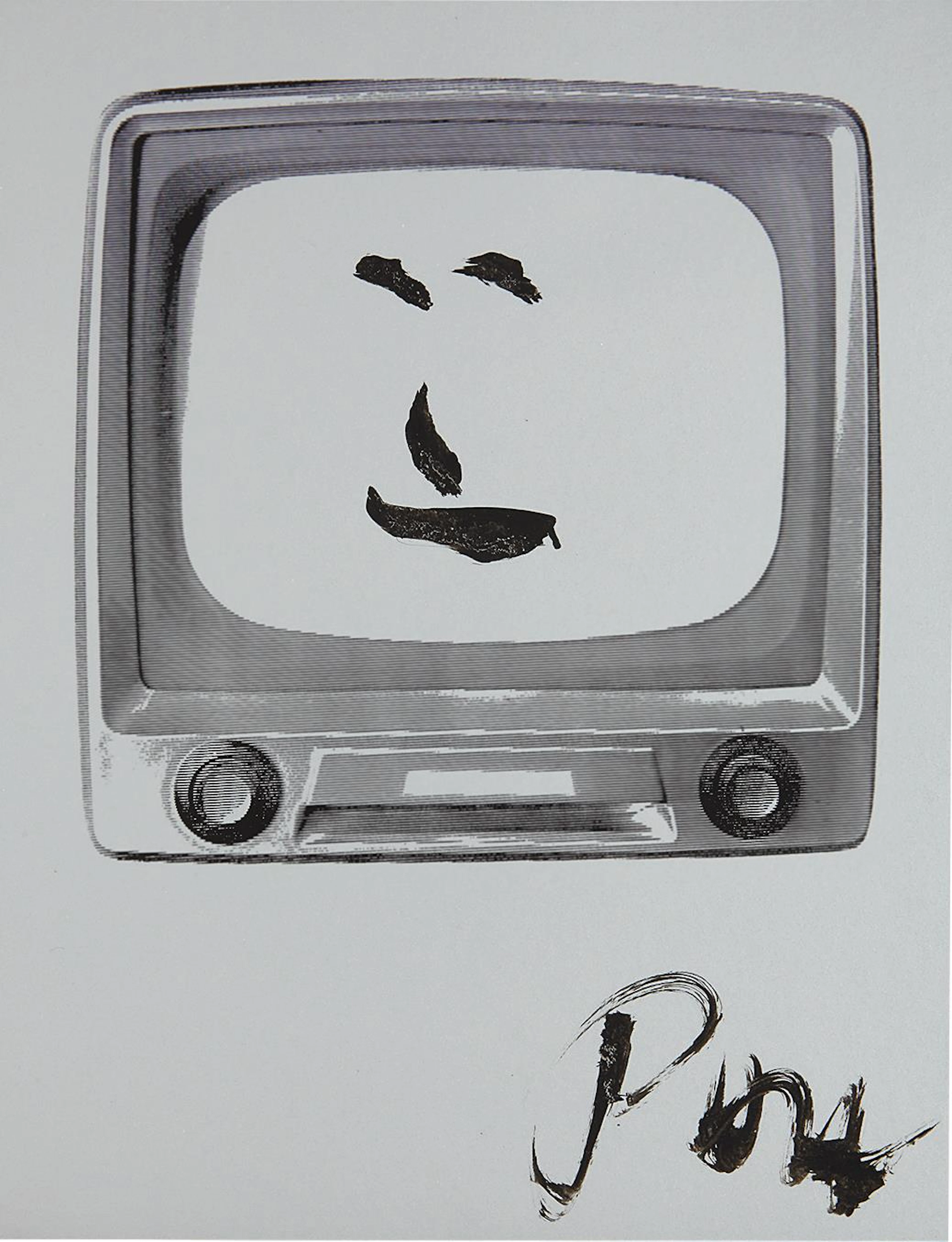 Smiling Face, 1986 – Nam June Paik