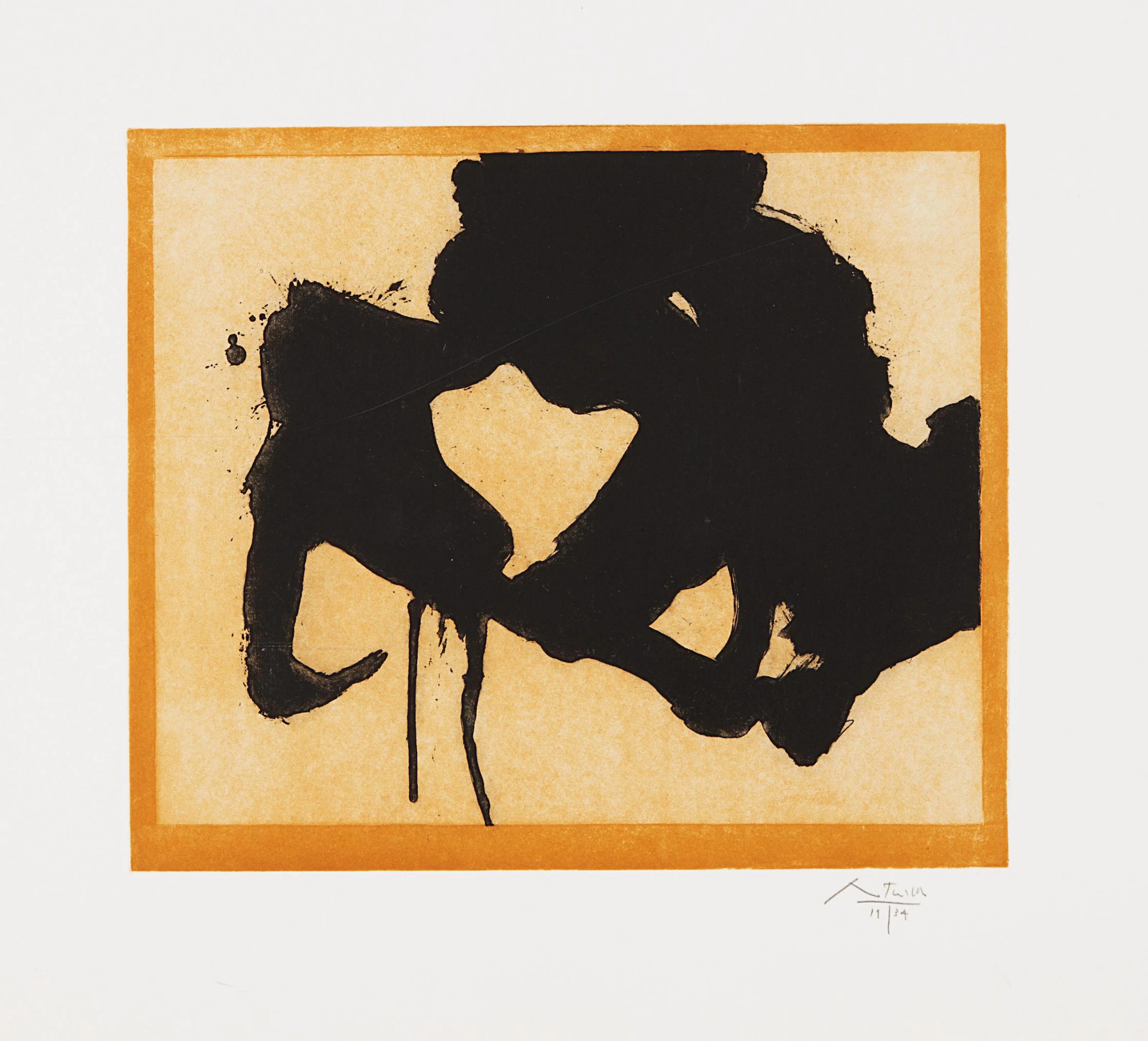 At the Edge, 1948 – Robert Motherwell