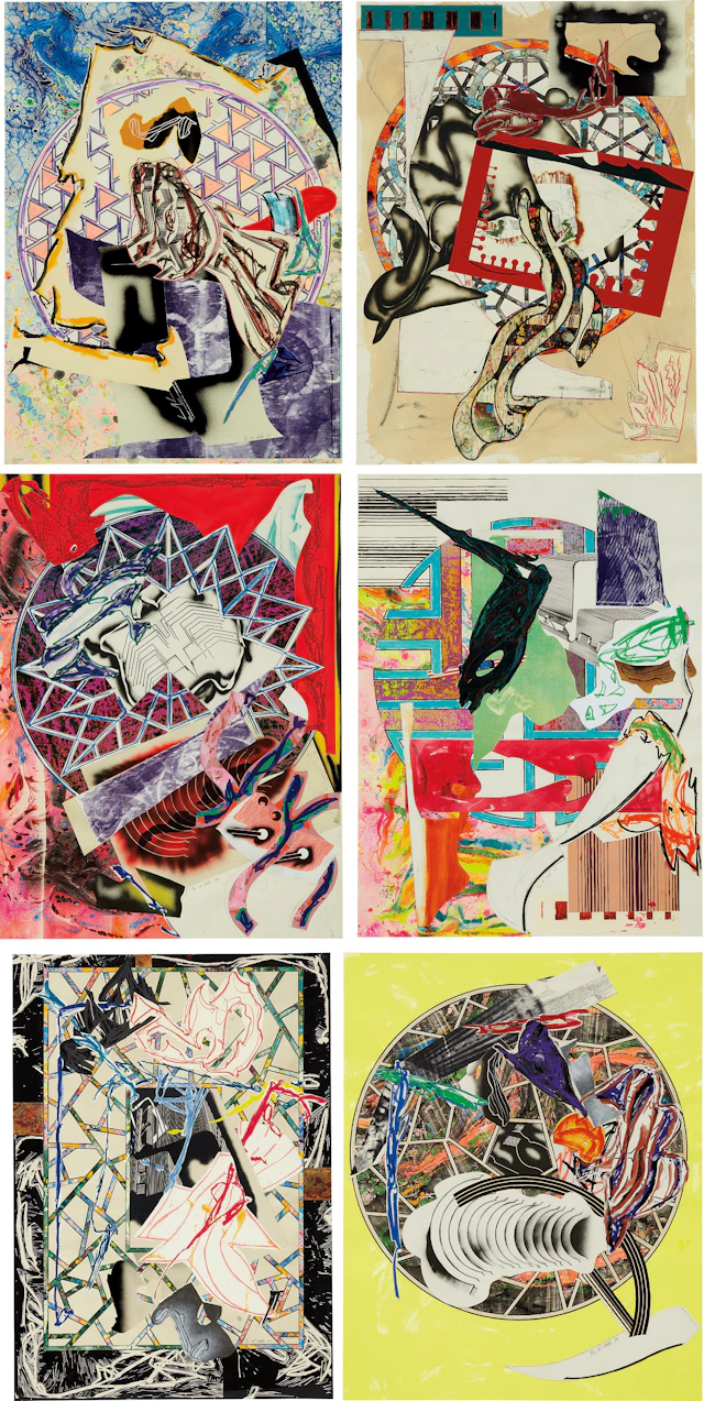 Waves I, 1985-89 – Frank Stella