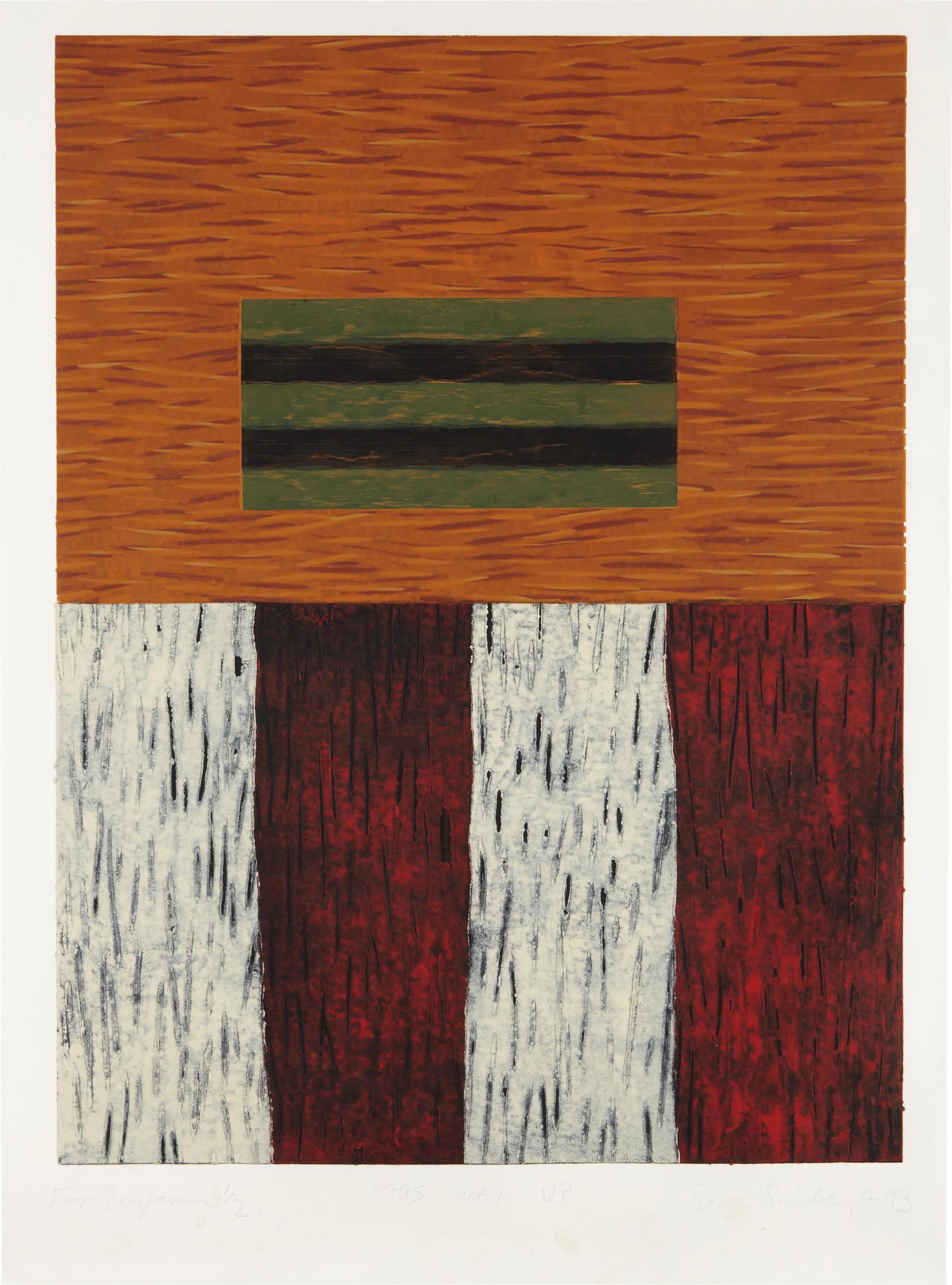 This Way Up, 1993 – Sean Scully