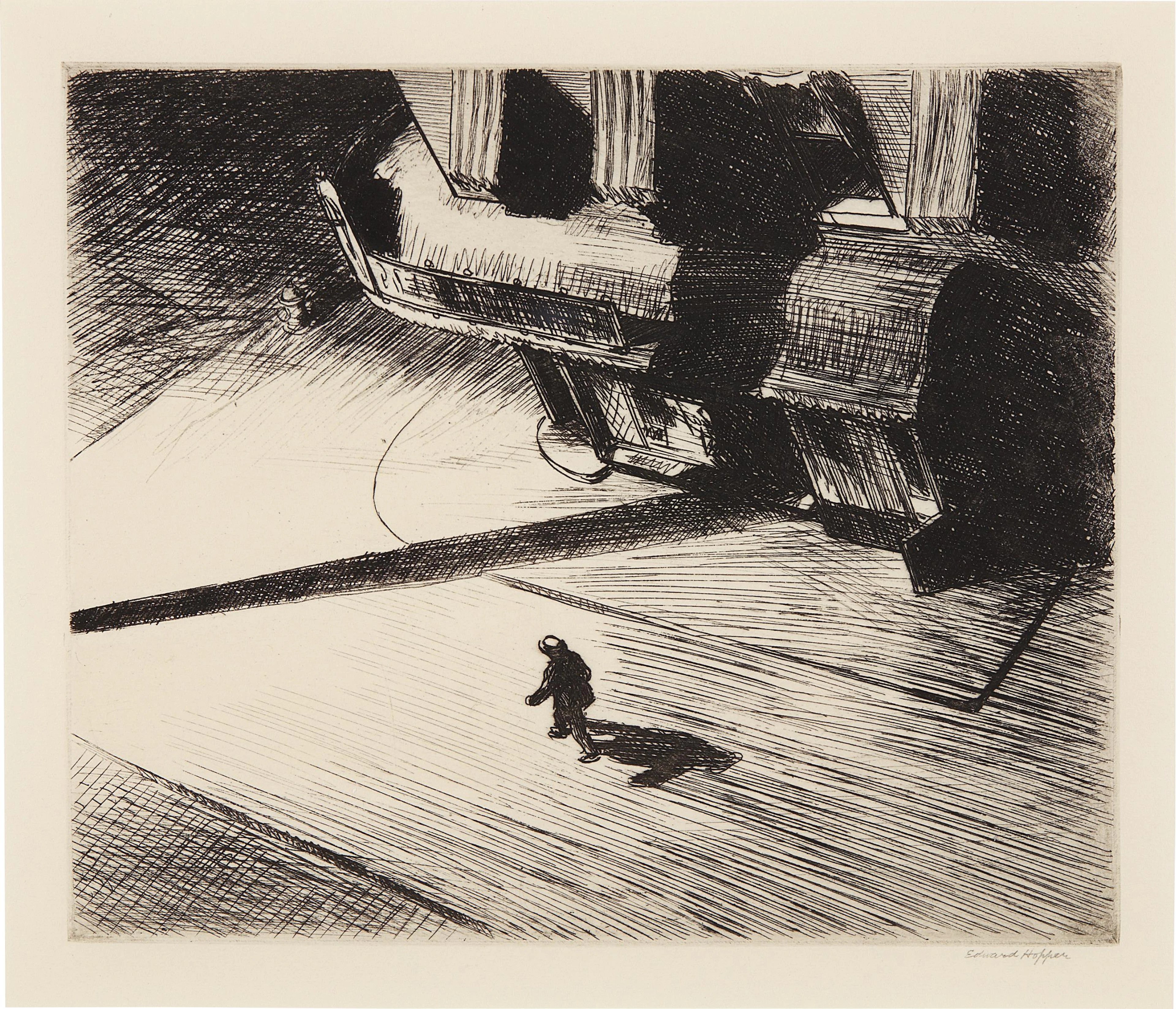 Night Shadows, 1921 – Edward Hopper