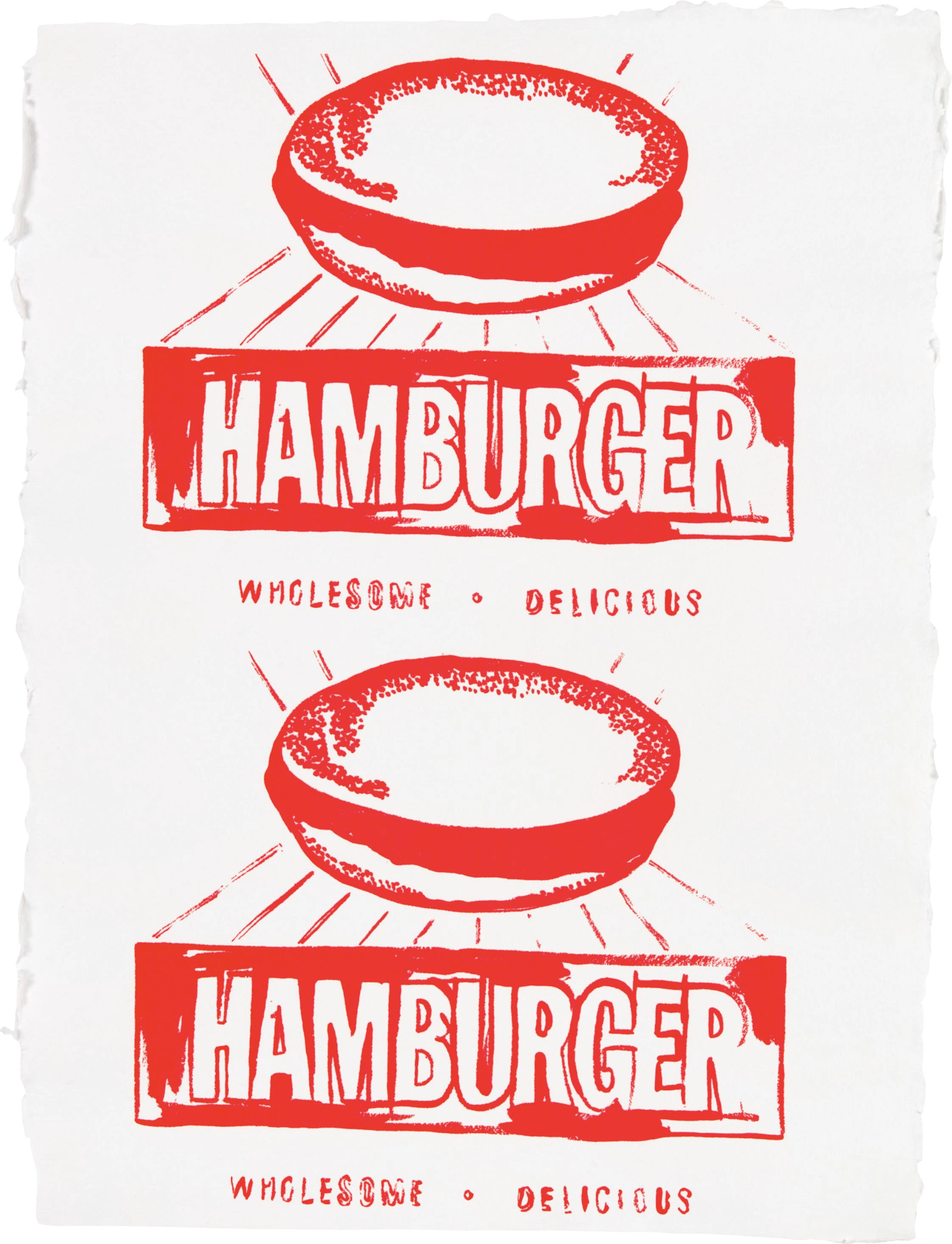 Hamburger (Double), 1986 – Andy Warhol