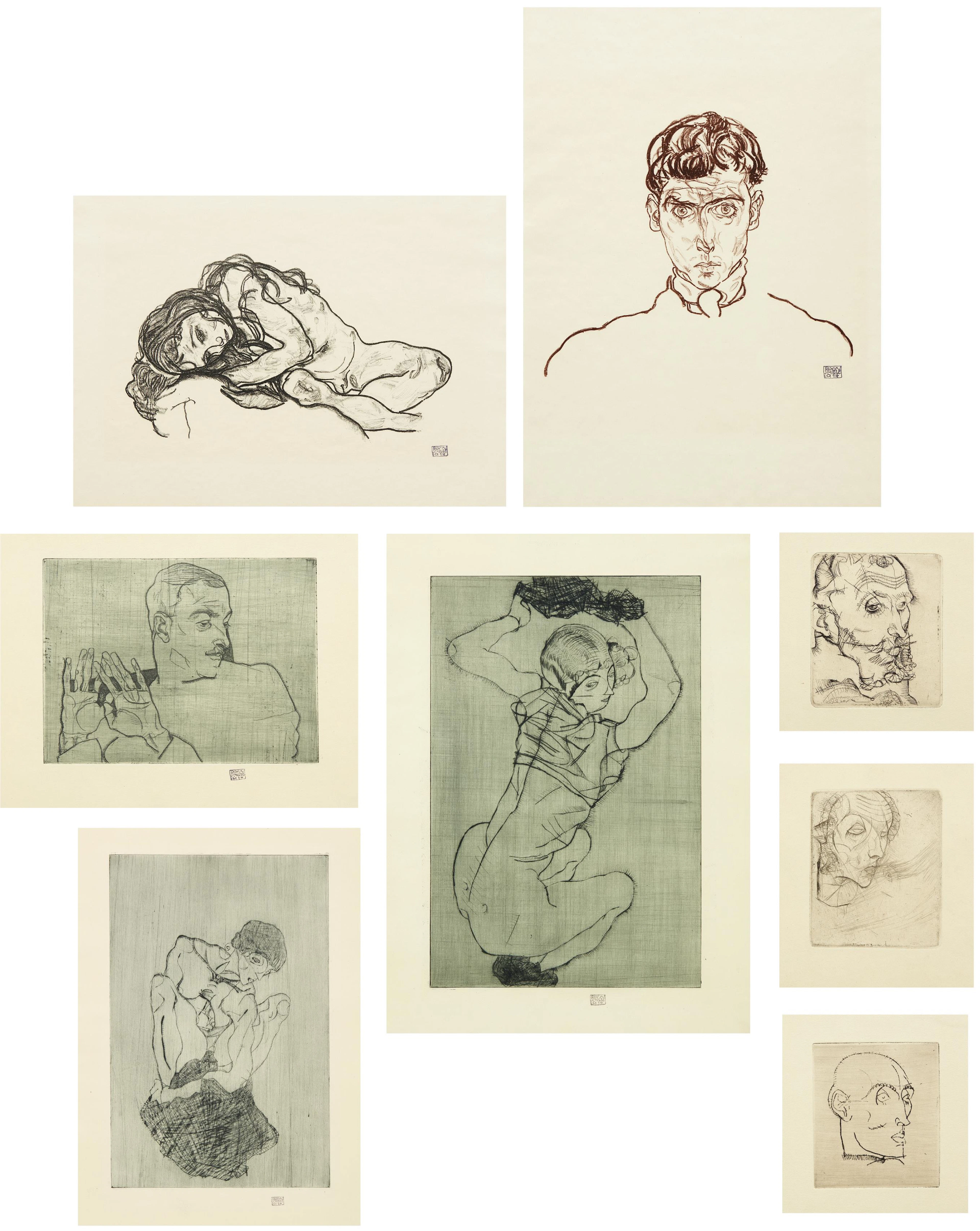 Das Graphische Werk von Egon Schiele, 1914-18/1922 – Egon Schiele