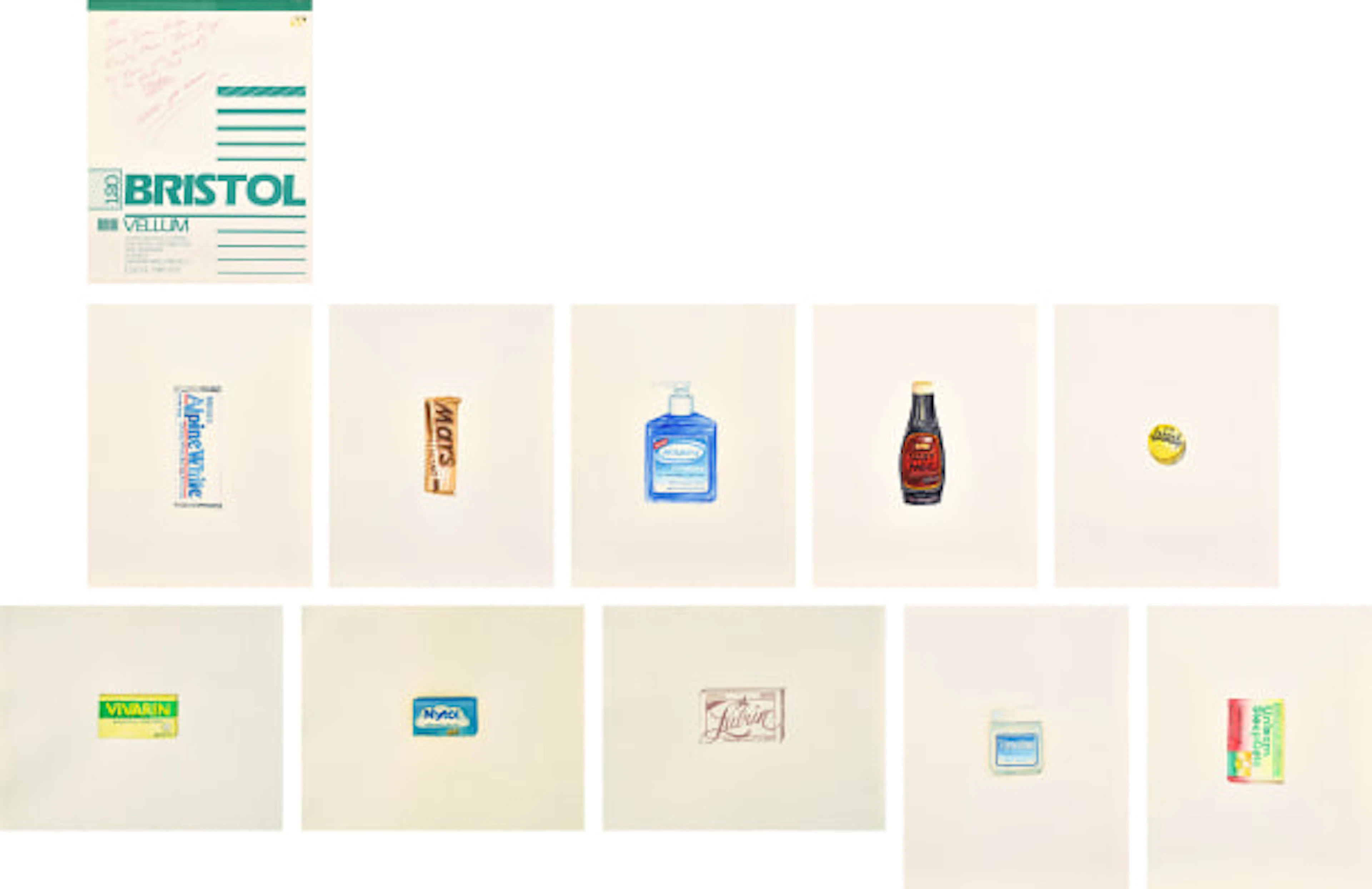 Tony Oursler - Untitled (Vaseline); Untitled (Nytol)...
