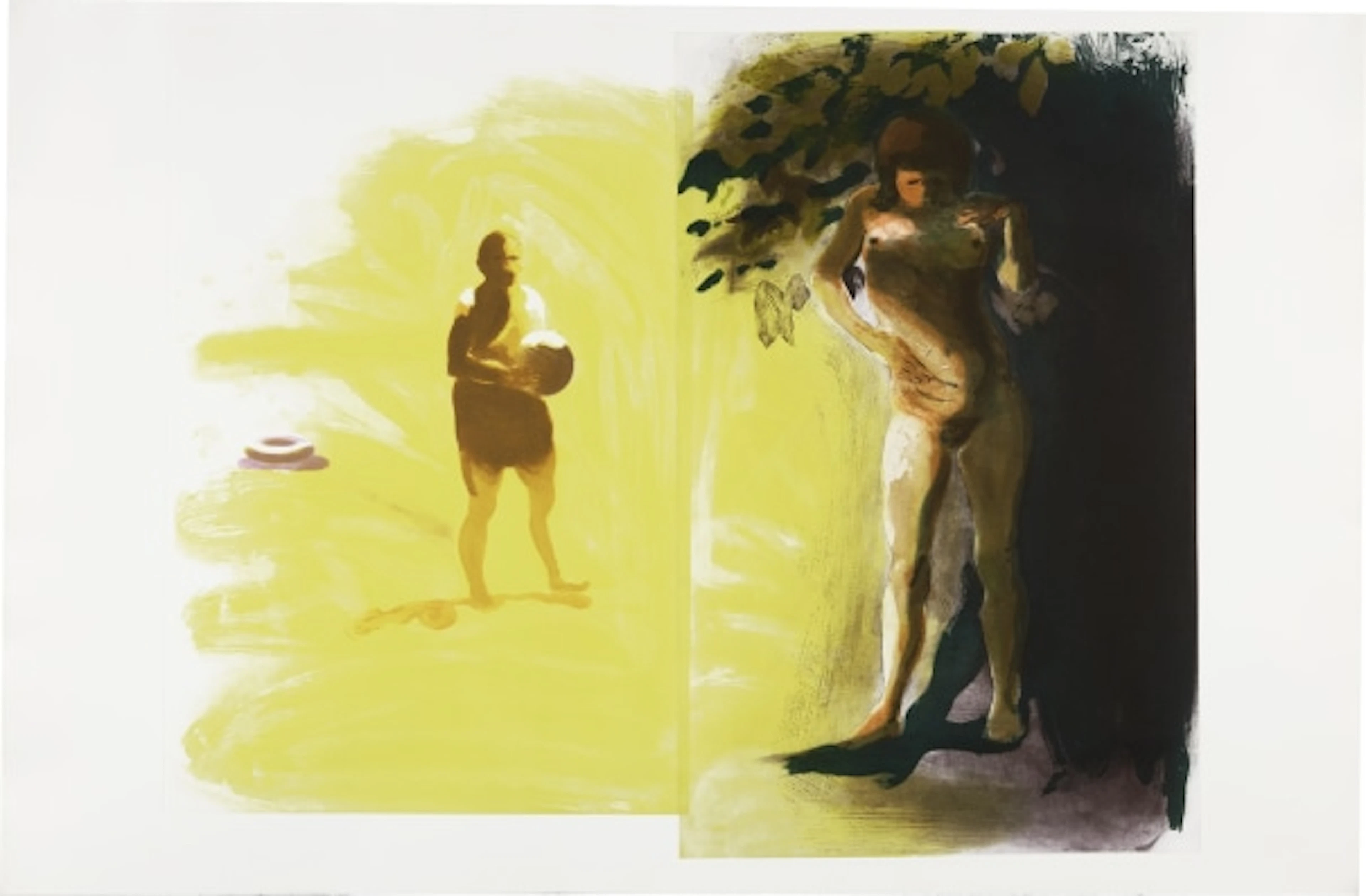 Eric Fischl - Tube, from Four Aquatints