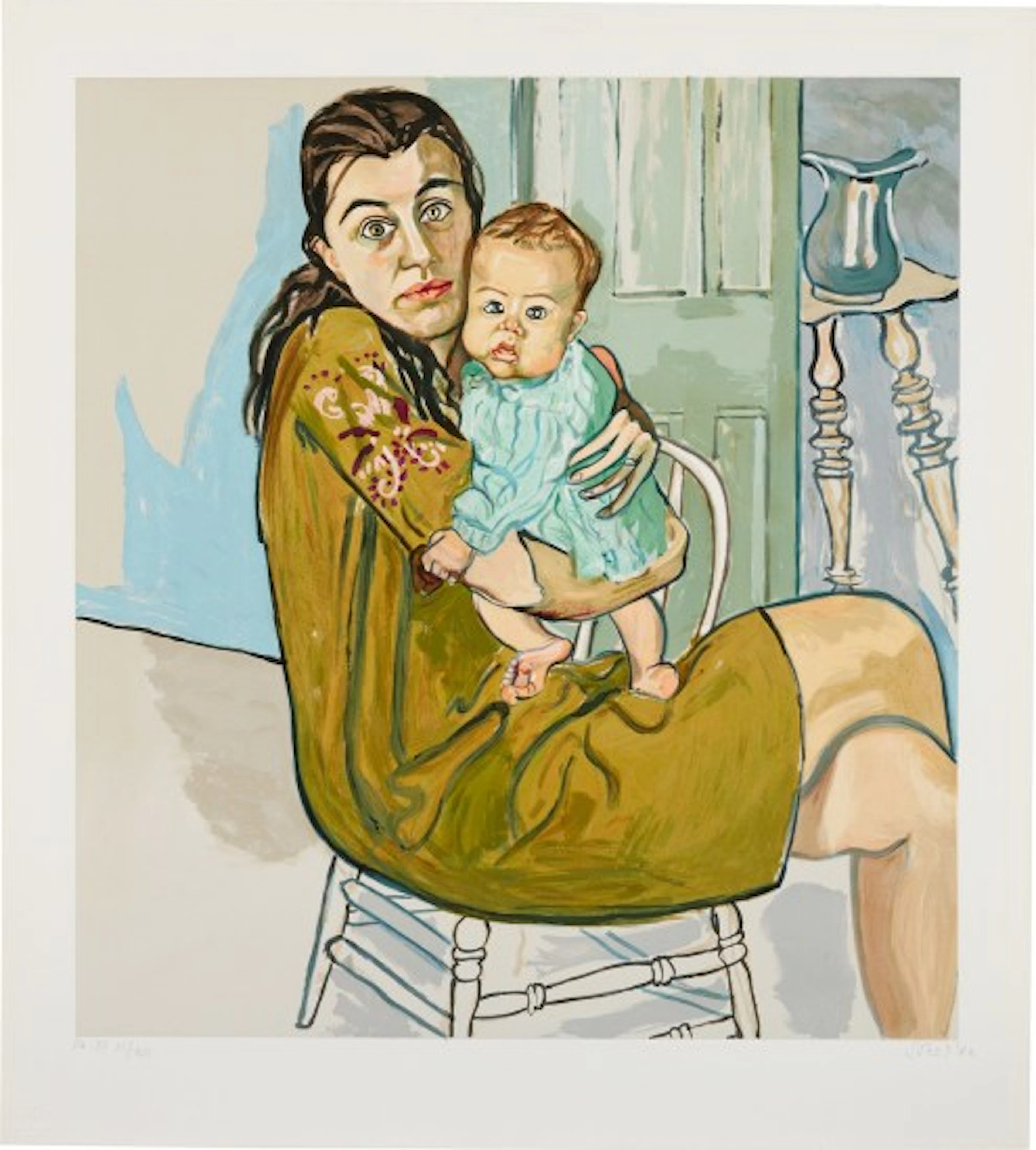 Alice Neel - Mother and Child (Nancy and Olivia)