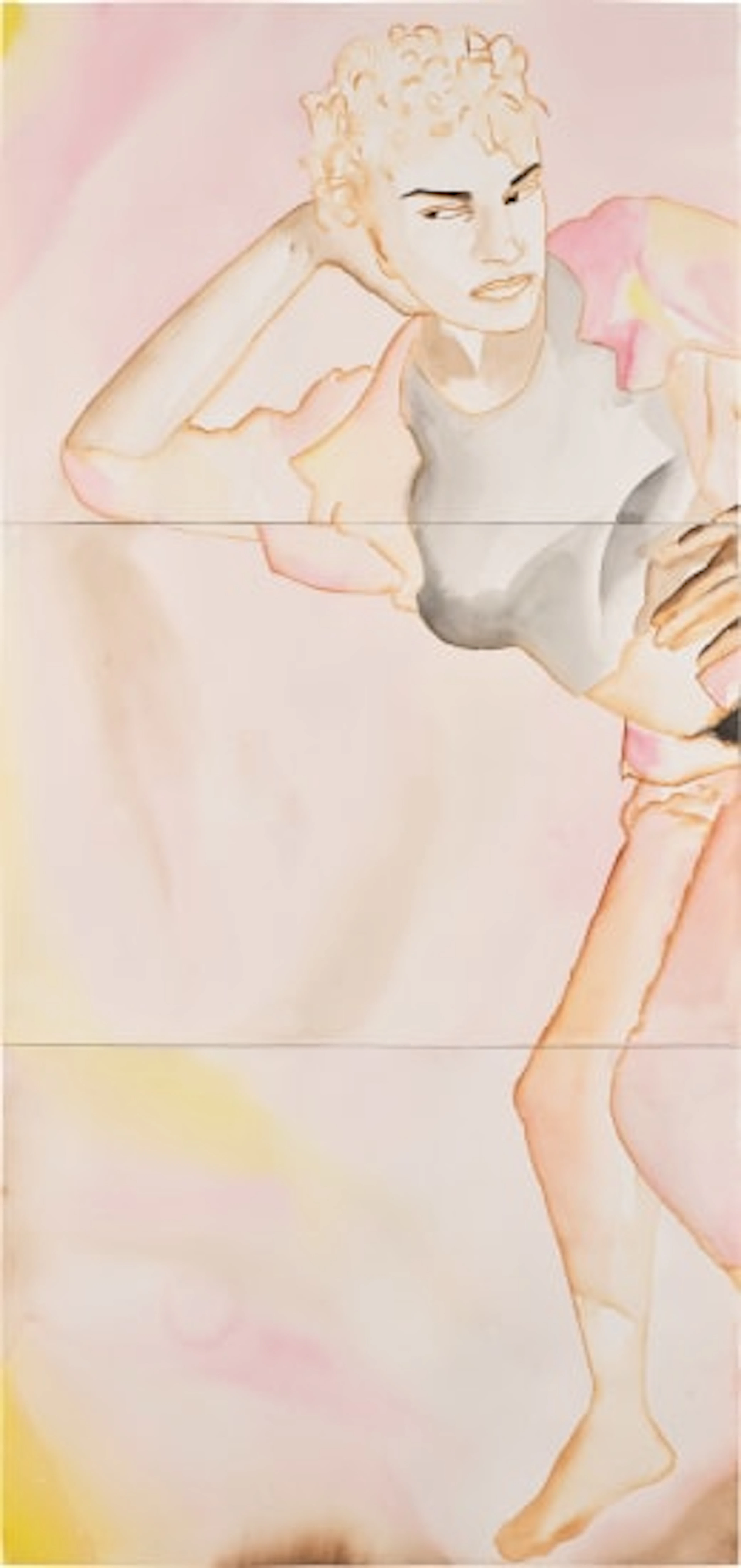 Francesco Clemente - Women and Men #4