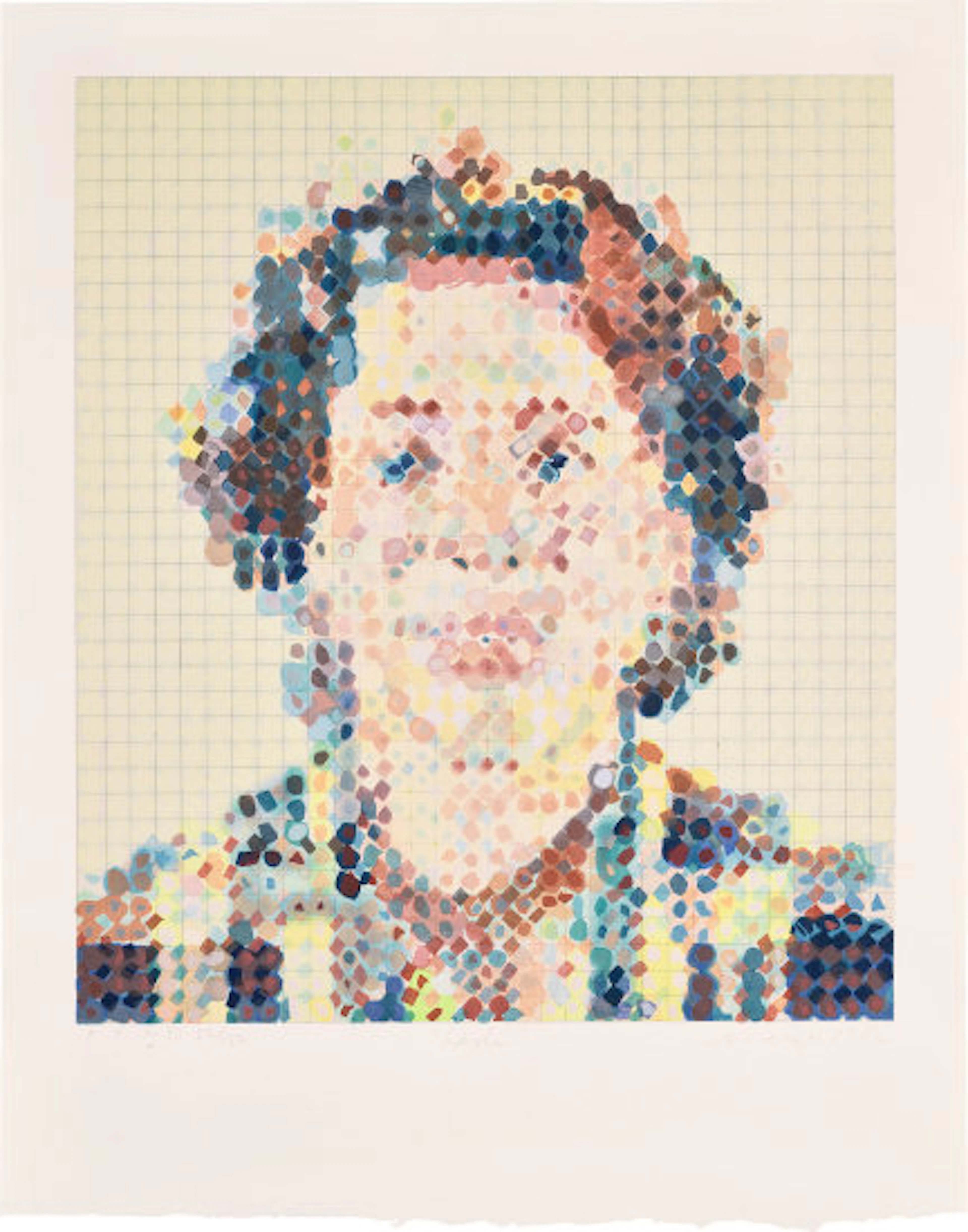 Chuck Close - Leslie