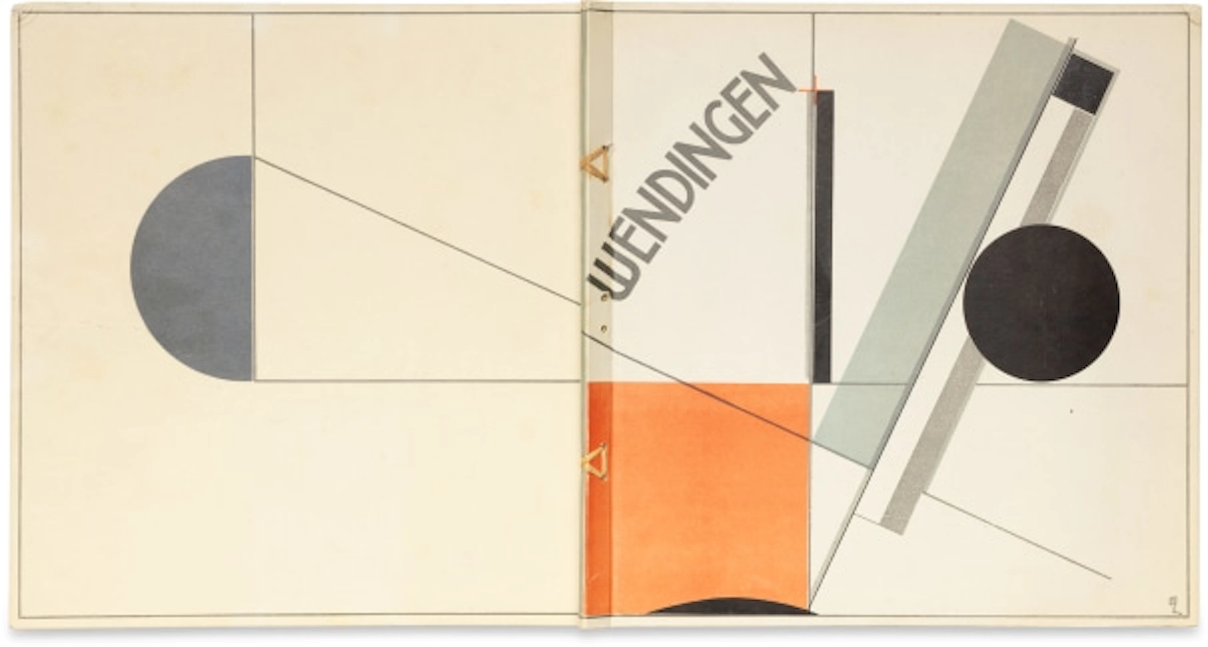 El Lissitzky - Wendingen Journal, volume IV, number 11