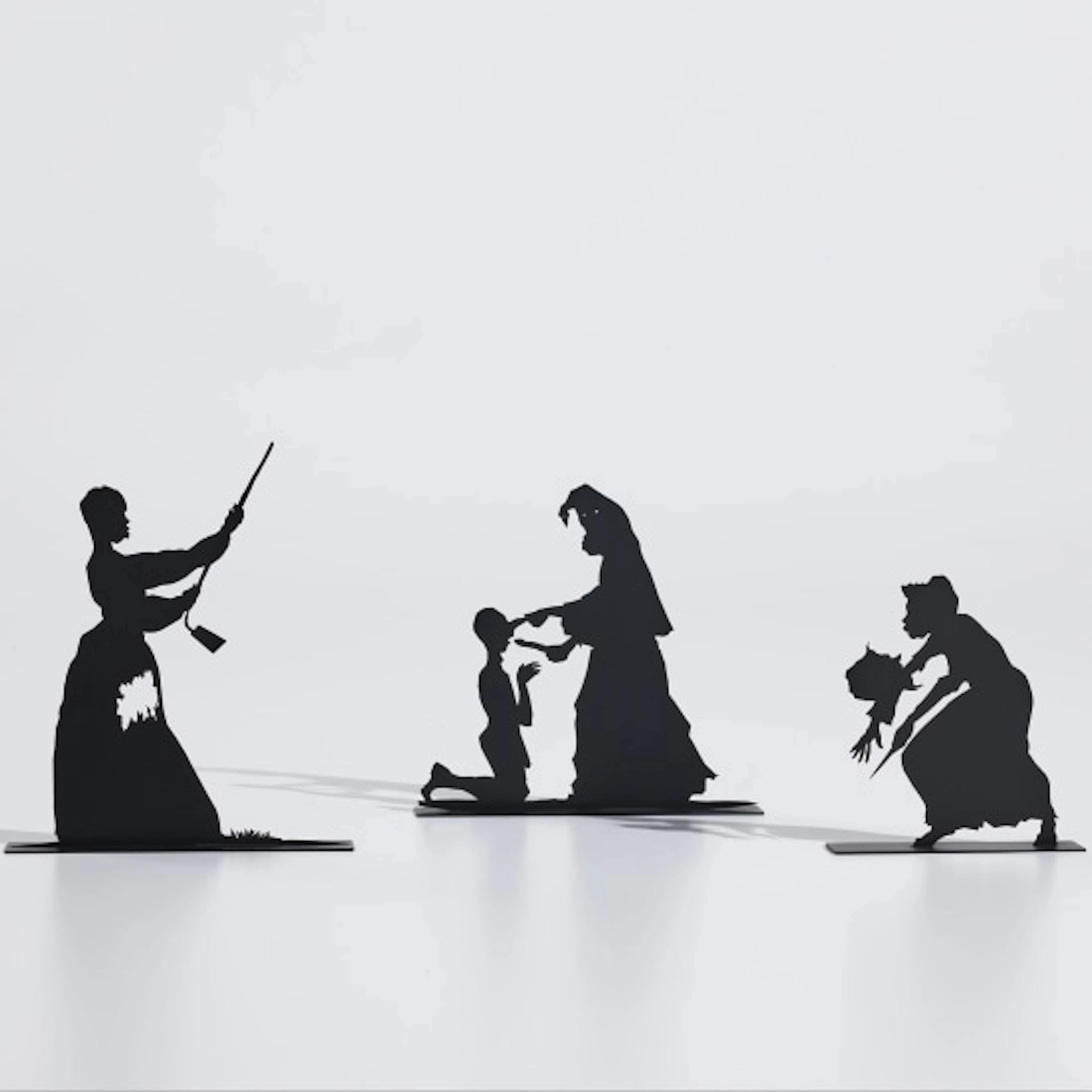Kara Walker - The Bush; Skinny; and De-boning