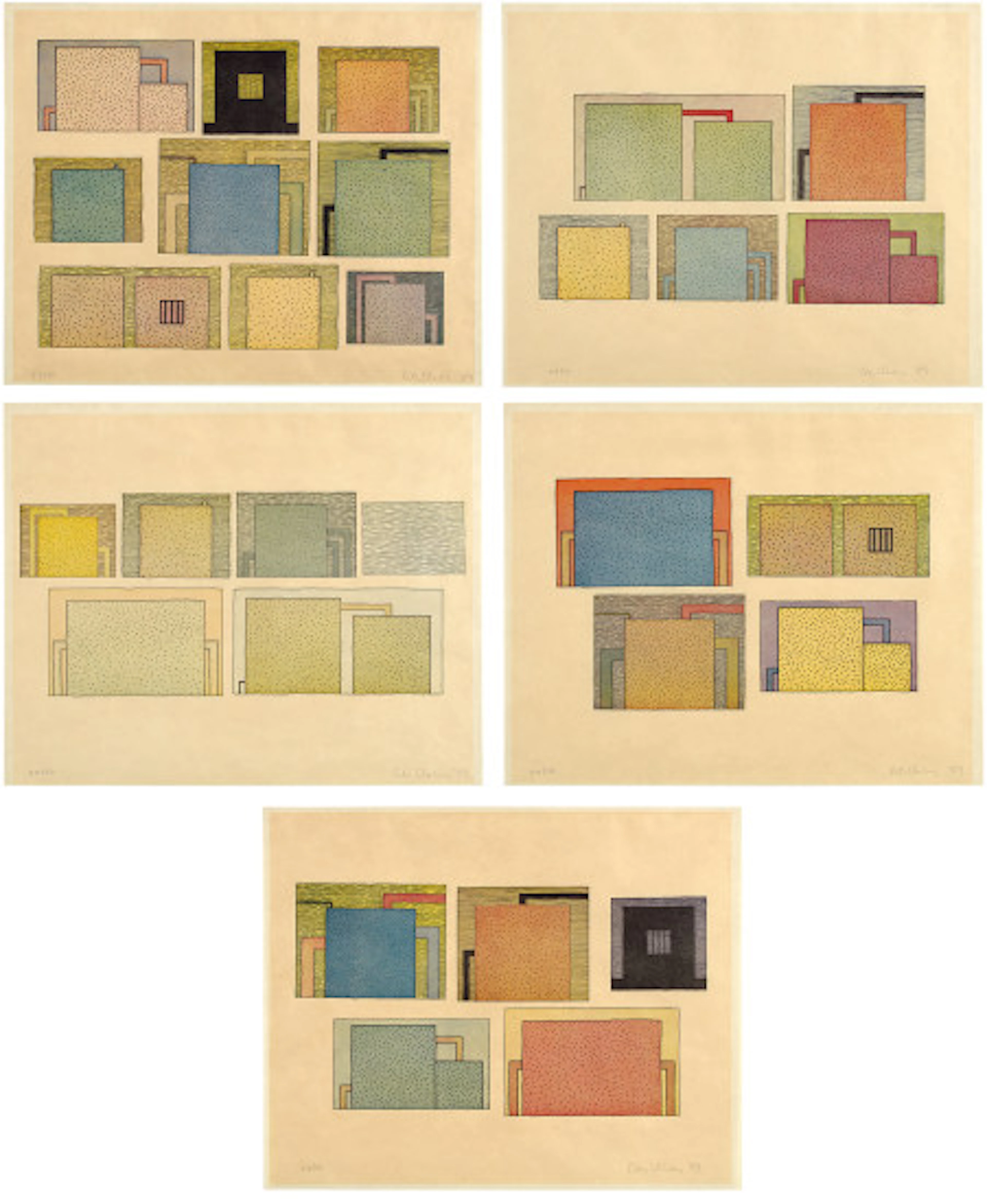 Peter Halley - A Tour of the Monuments of Passiac, New Jersey (S. pp. 132-133)