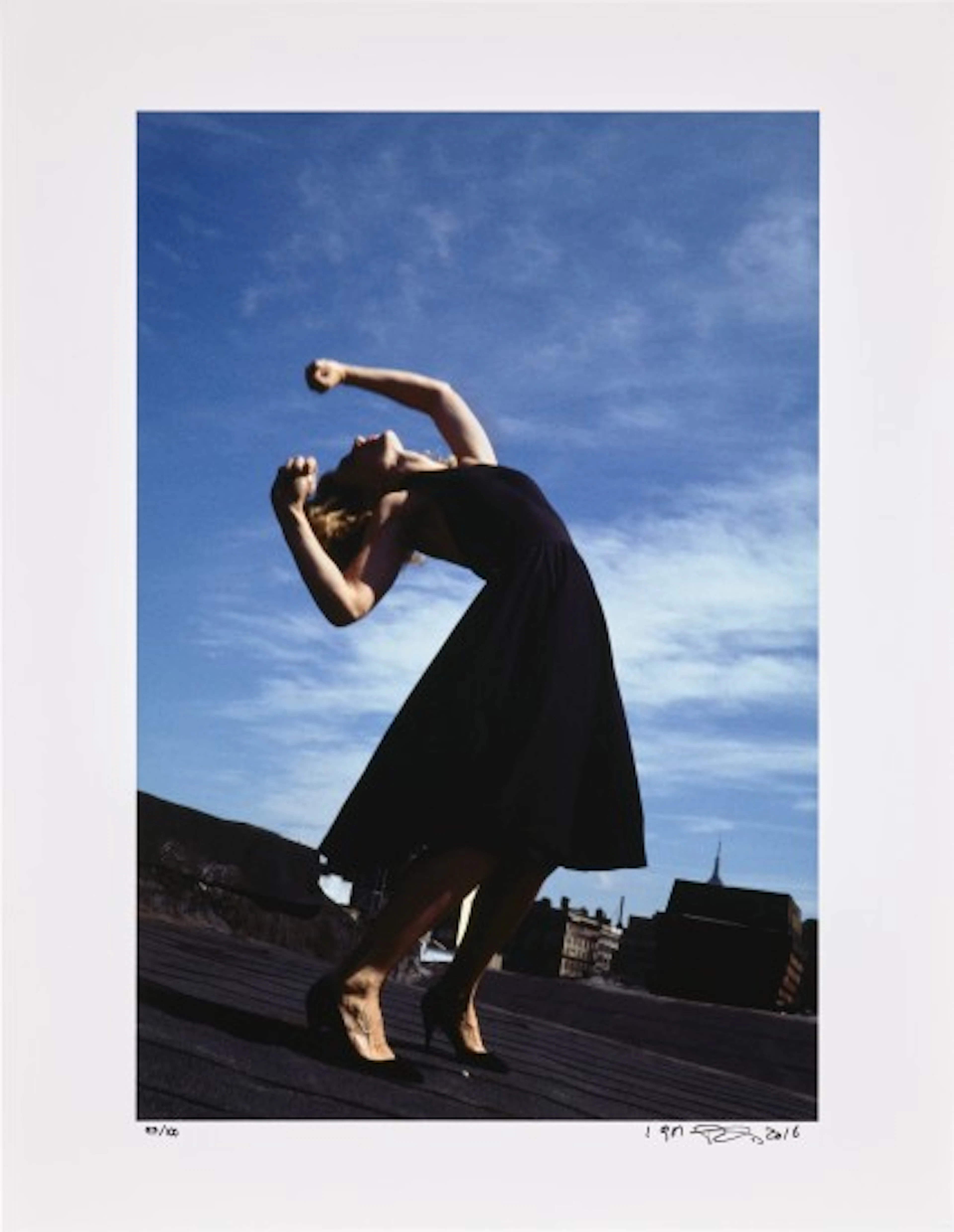 Robert Longo - Untitled (Janet), from Men in the Cities