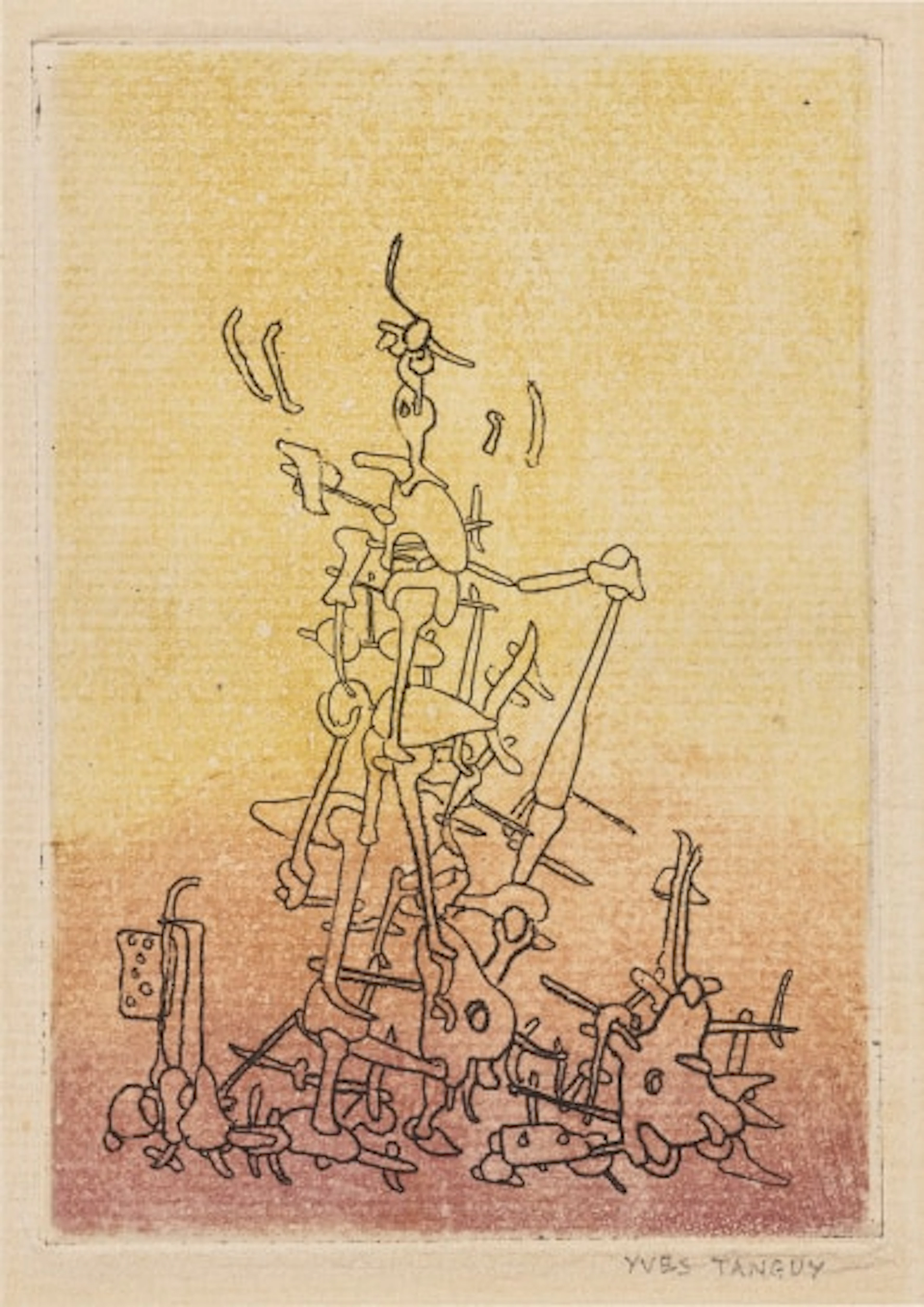 Yves Tanguy - Untitled