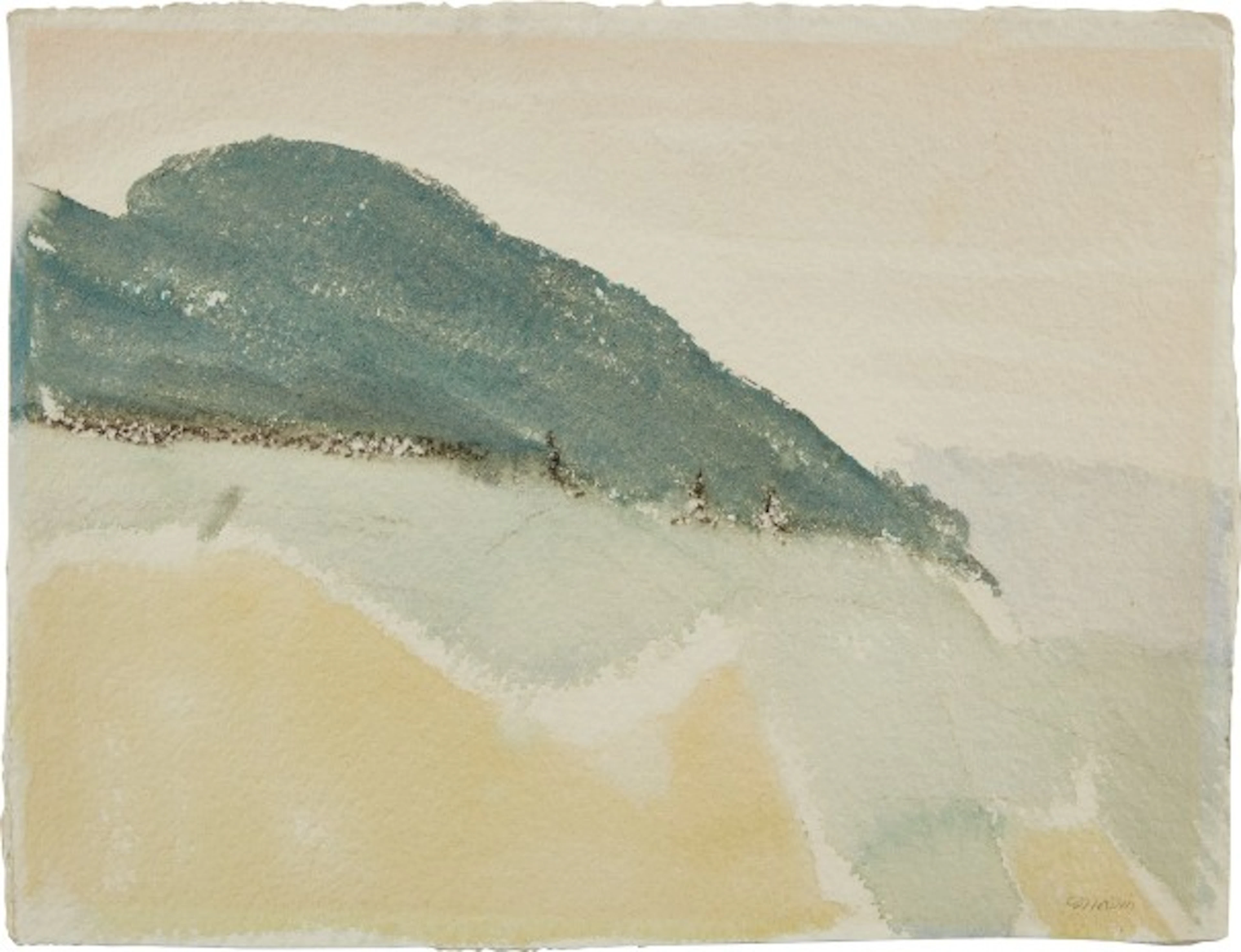 John Marin - Lake and Mountains