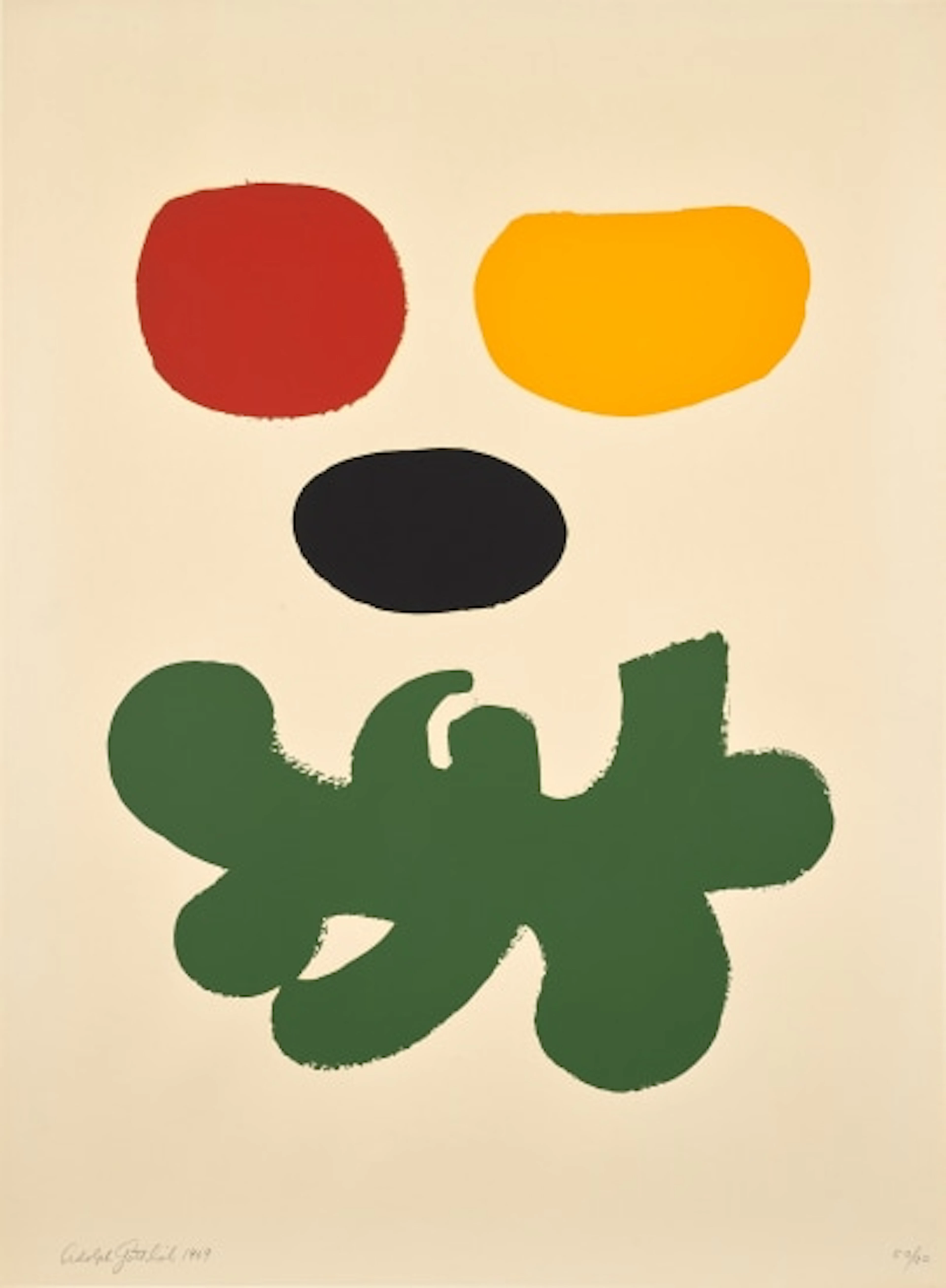 Adolph Gottlieb - Levitation (A.A.A. 58)