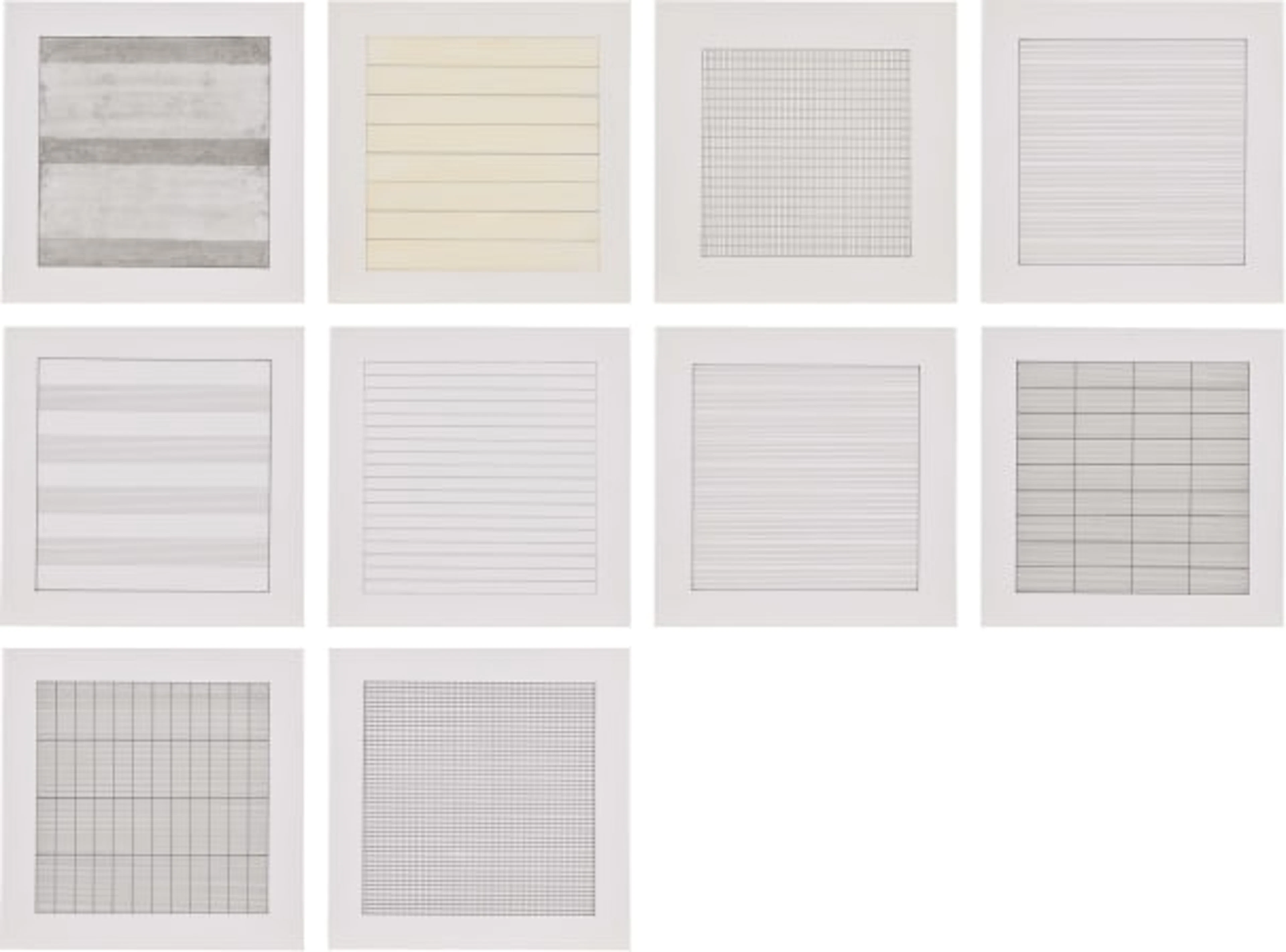 Agnes Martin - Agnes Martin Painting and Drawings 1974-199
