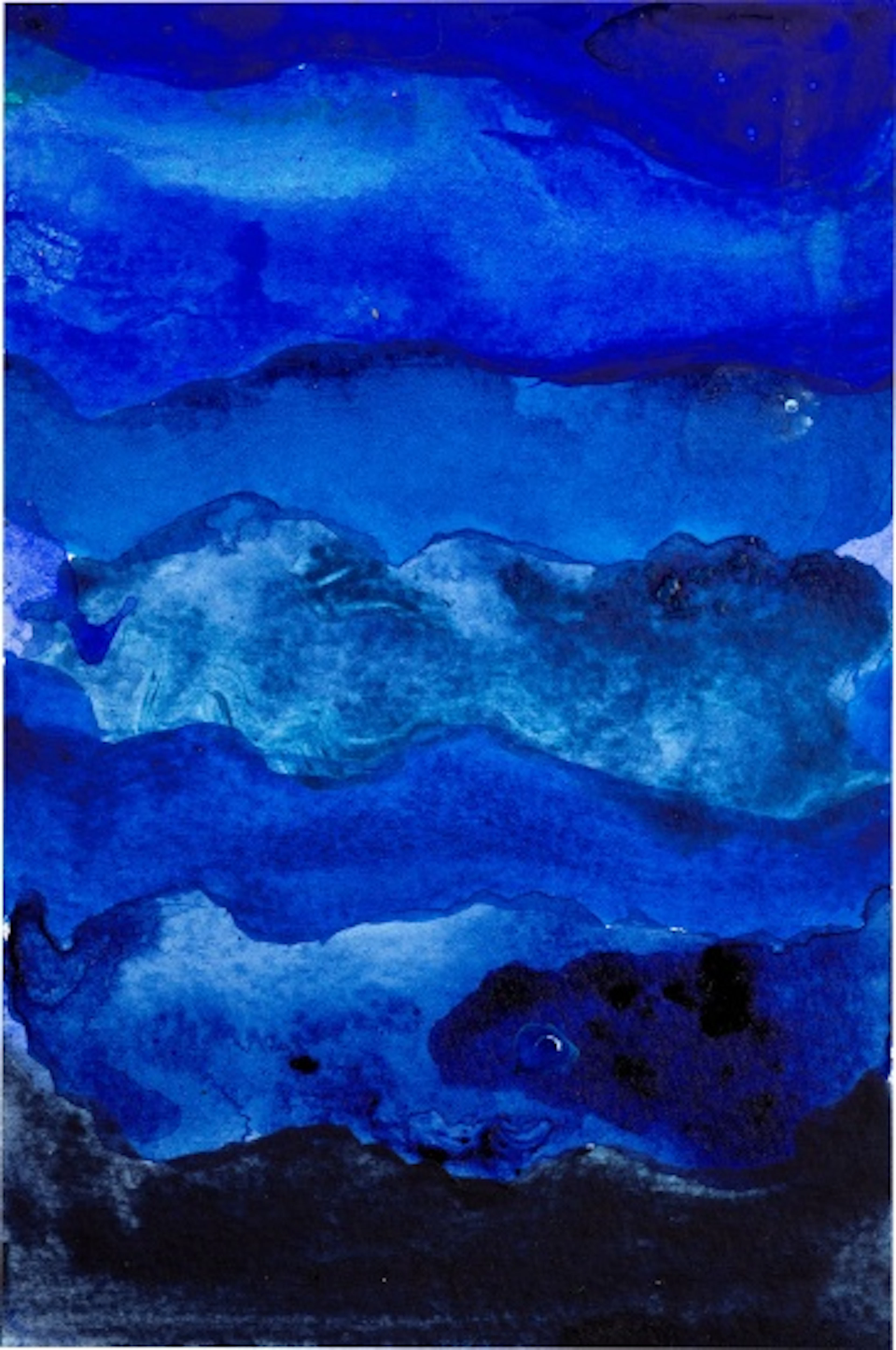 Mary Heilmann - Sea, from Postcards from the Edge: A Benefit for Visual AIDS
