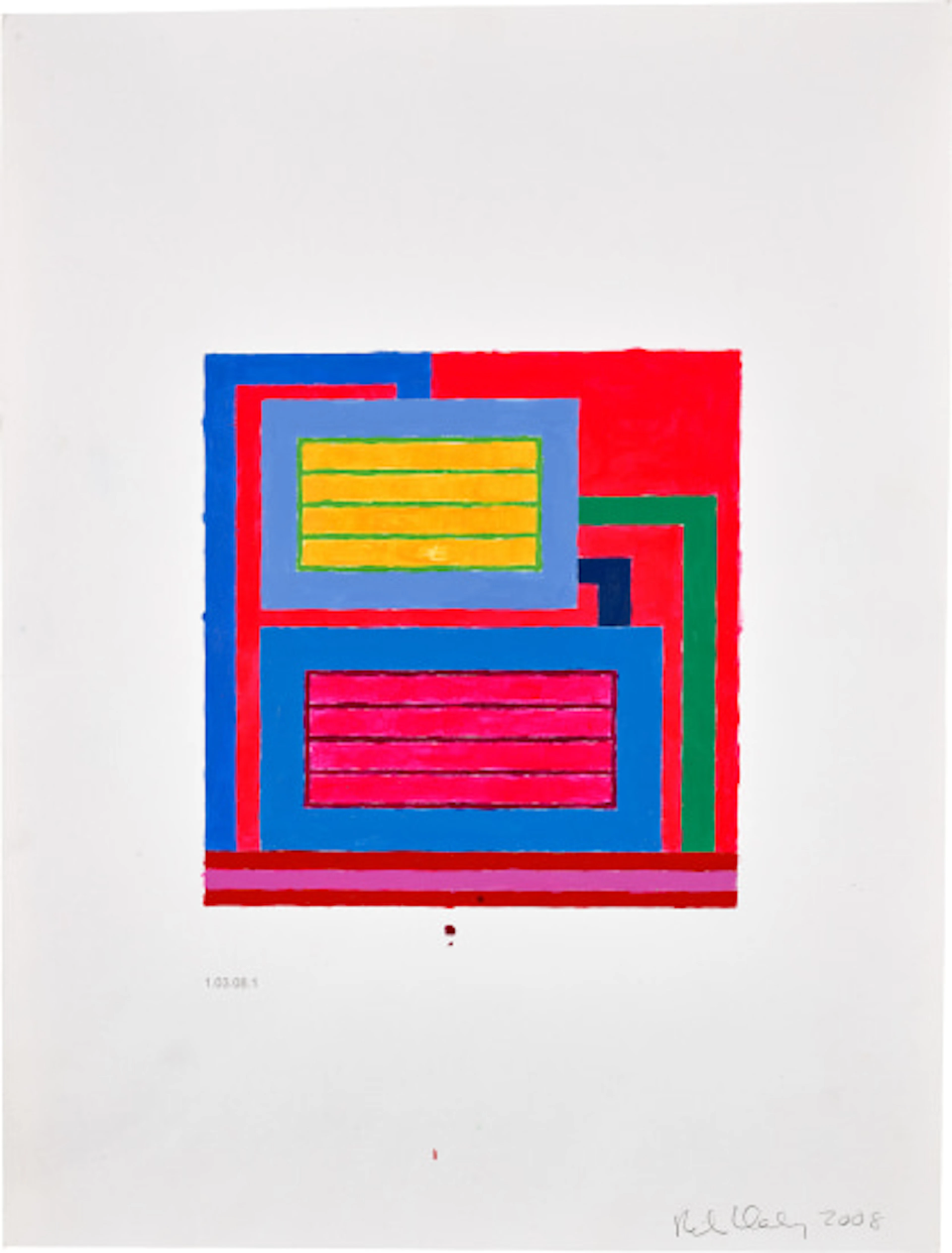 Peter Halley - Untitled (1.03.08.1)