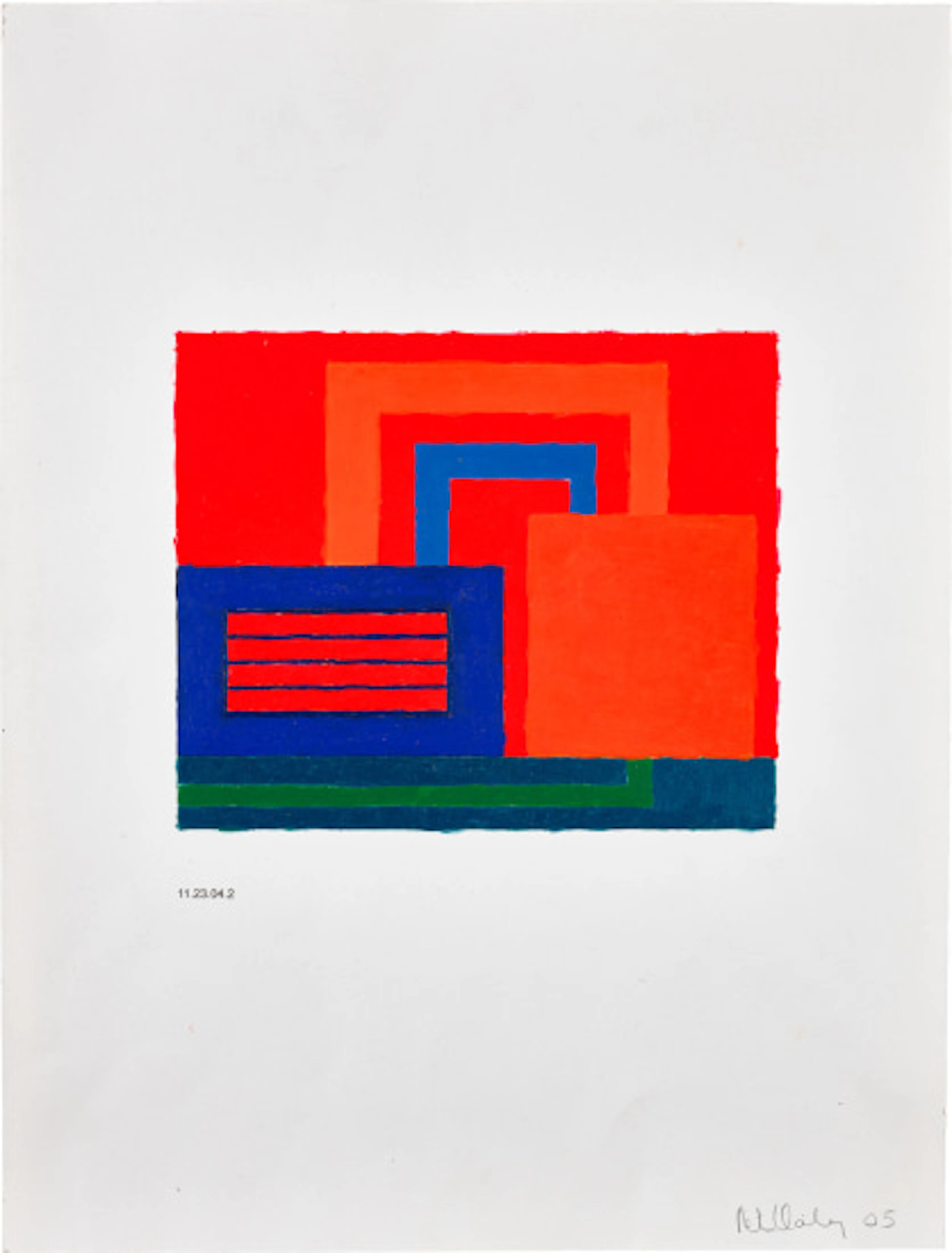 Peter Halley - Untitled (11.23.04.2)