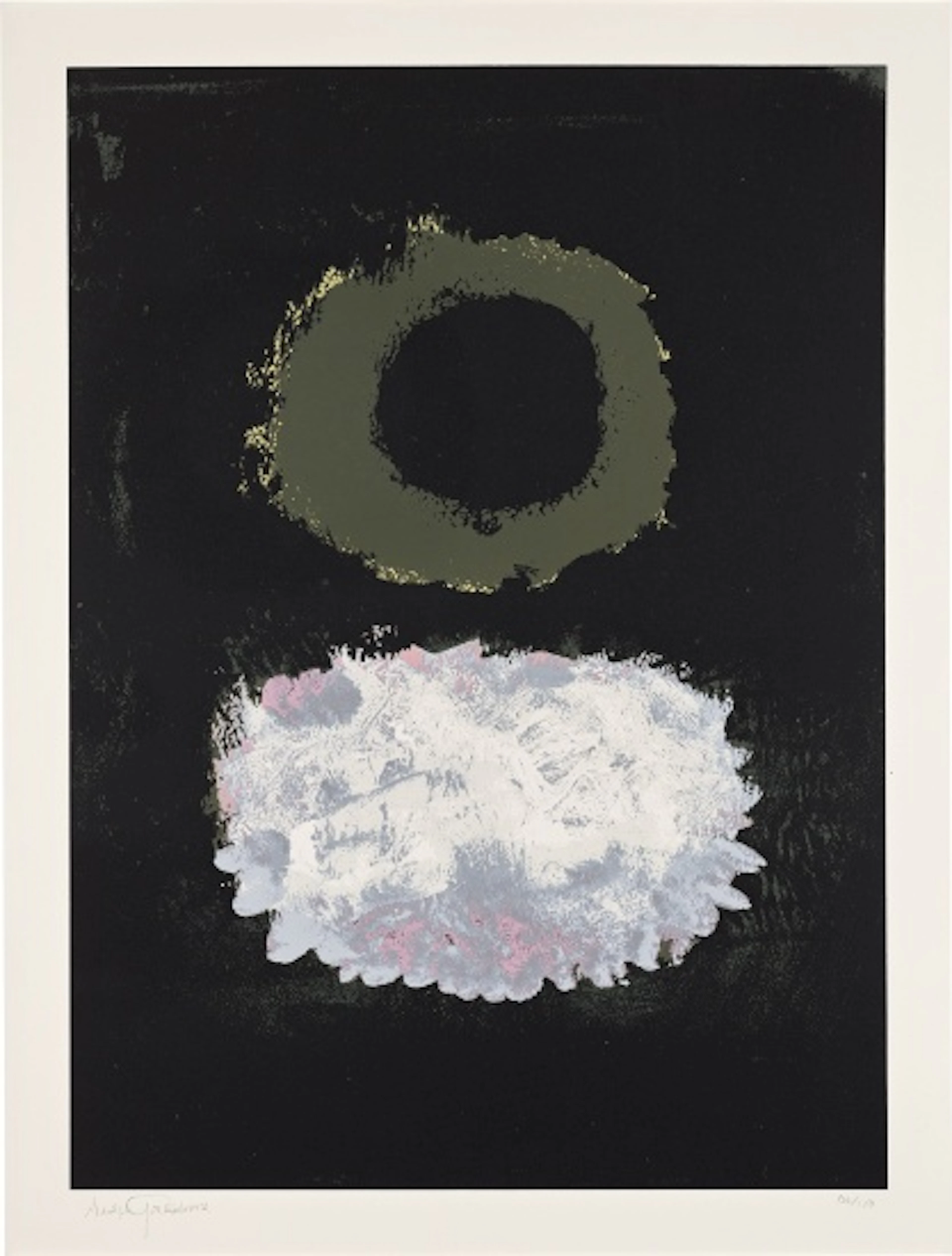 Adolph Gottlieb - Black Field (A.A.A. 74)