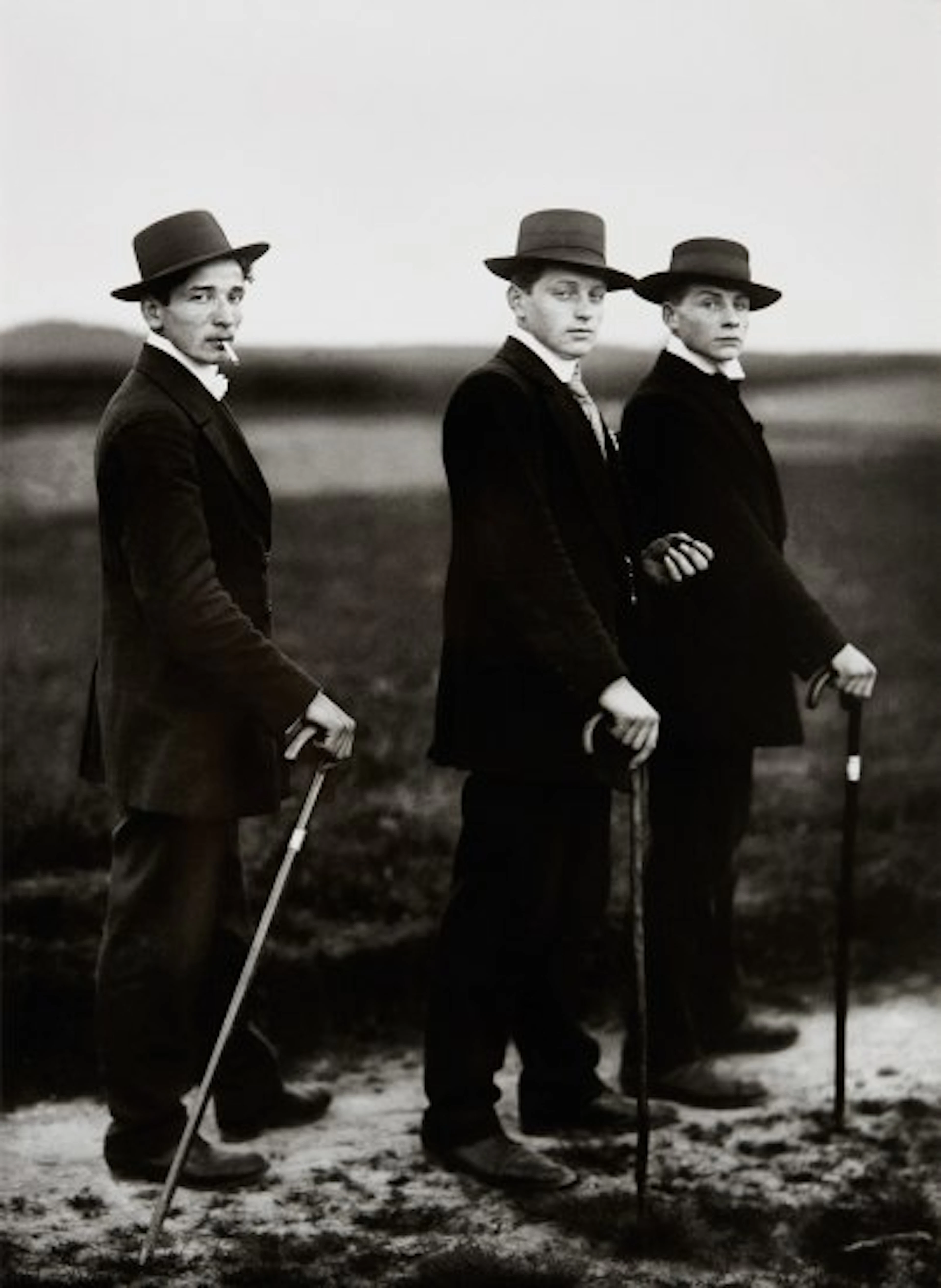 August Sander - Jungbauern (Young Farmers), Westerwald