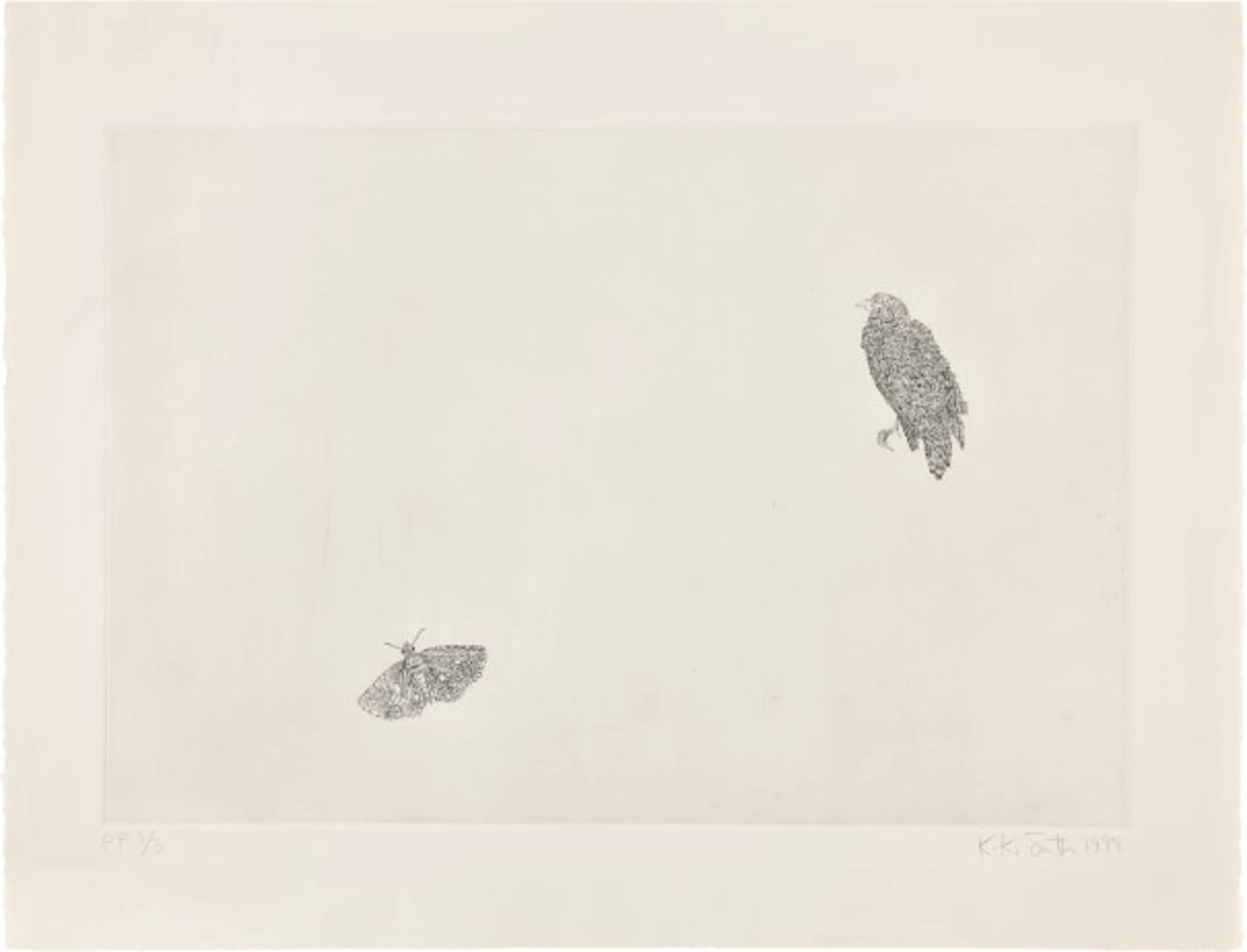 Kiki Smith - Untitled (Bird and Butterfly) (W. 98)