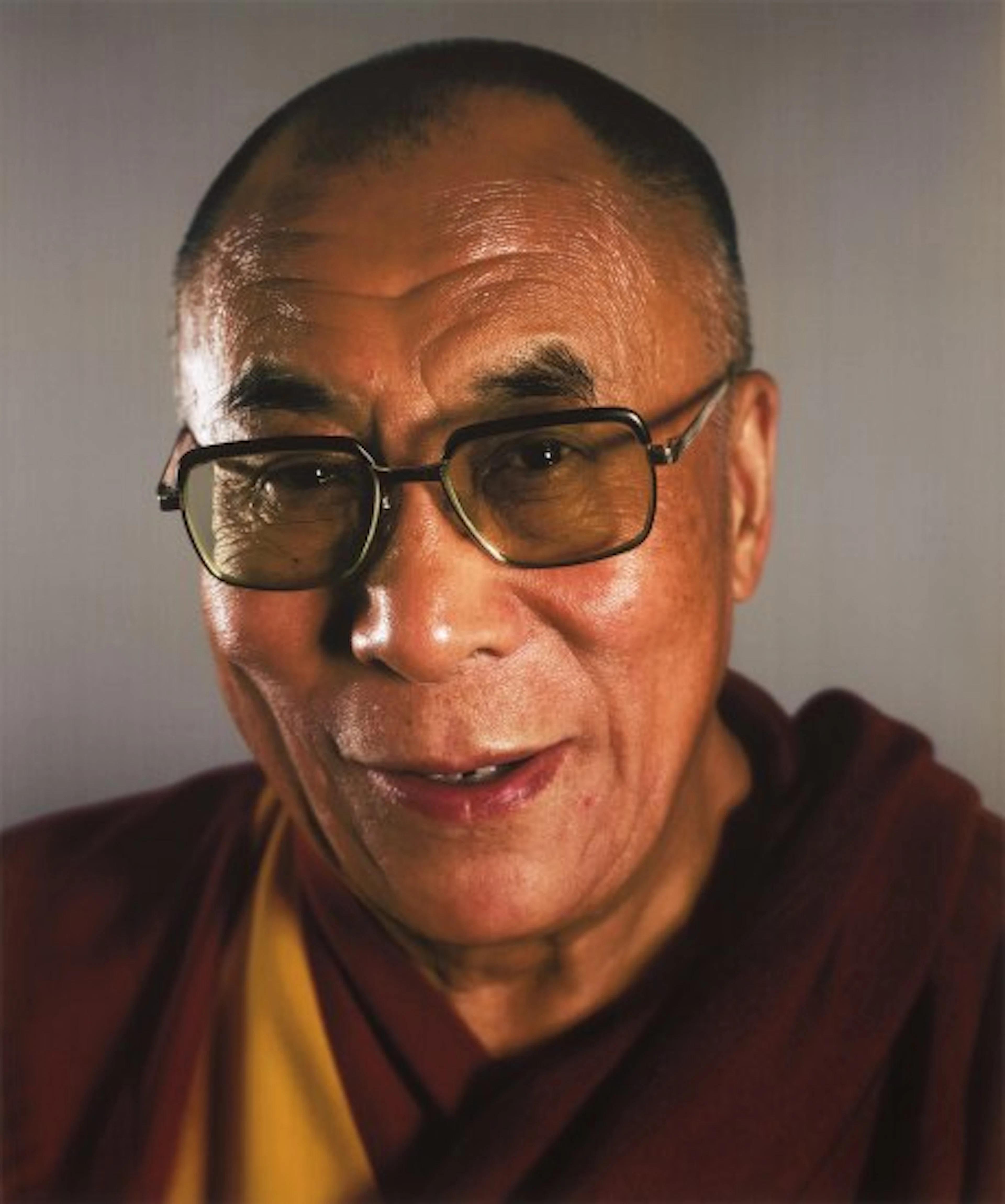 Chuck Close - Dalai Lama