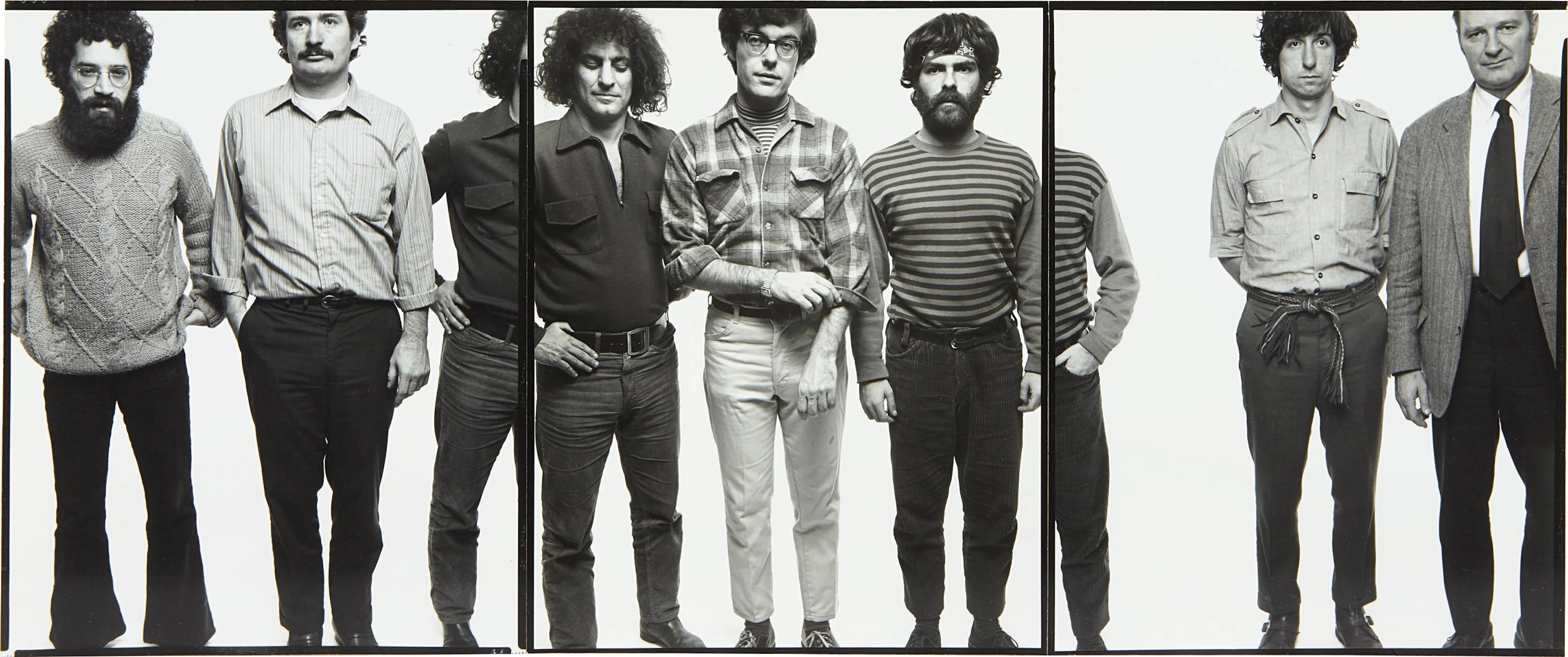 The Chicago Seven, Chicago, September 25, 1969, 1969 – Richard Avedon