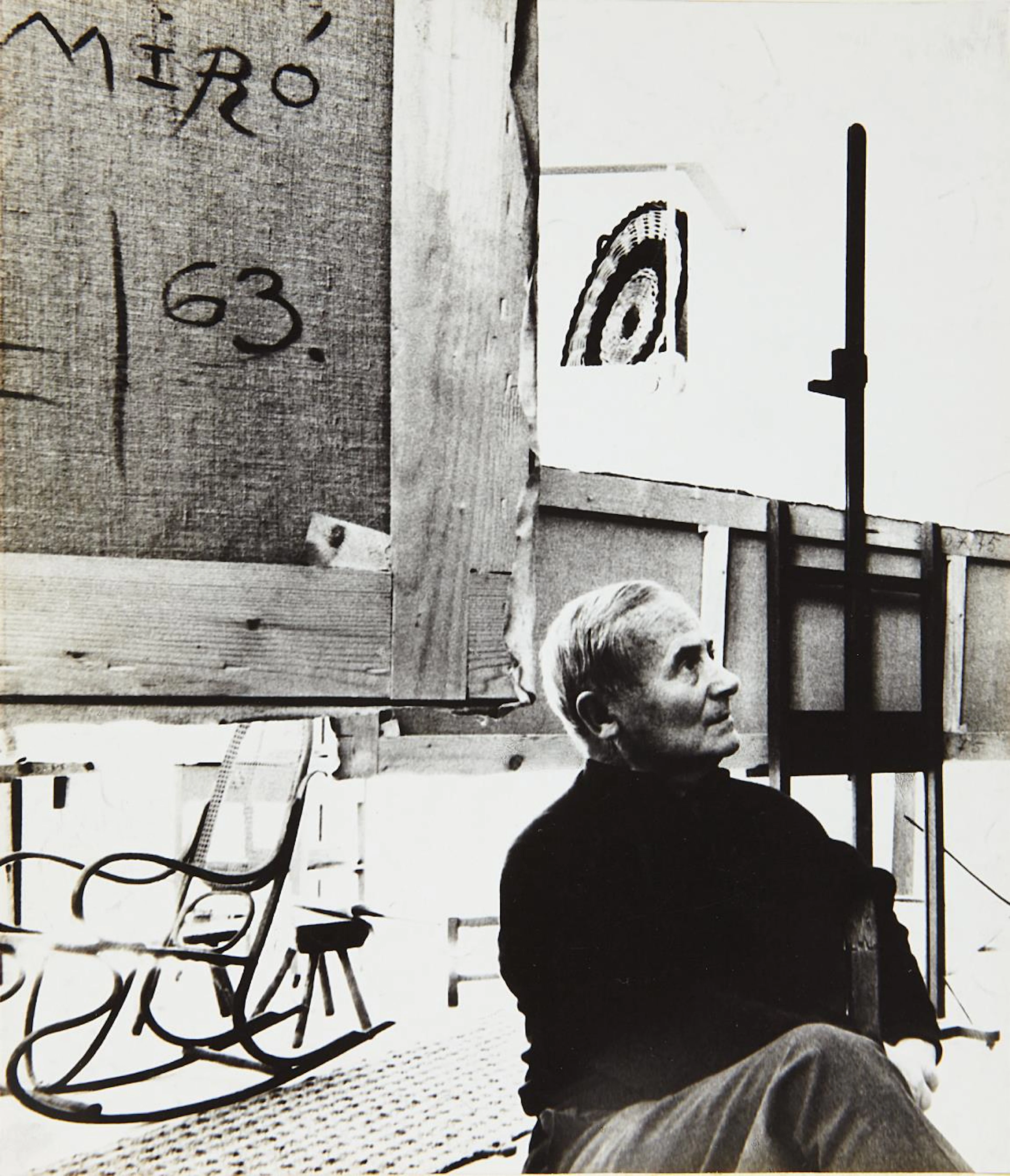 Selected images of Joan Miró and his studio, 1964 – Bill Brandt