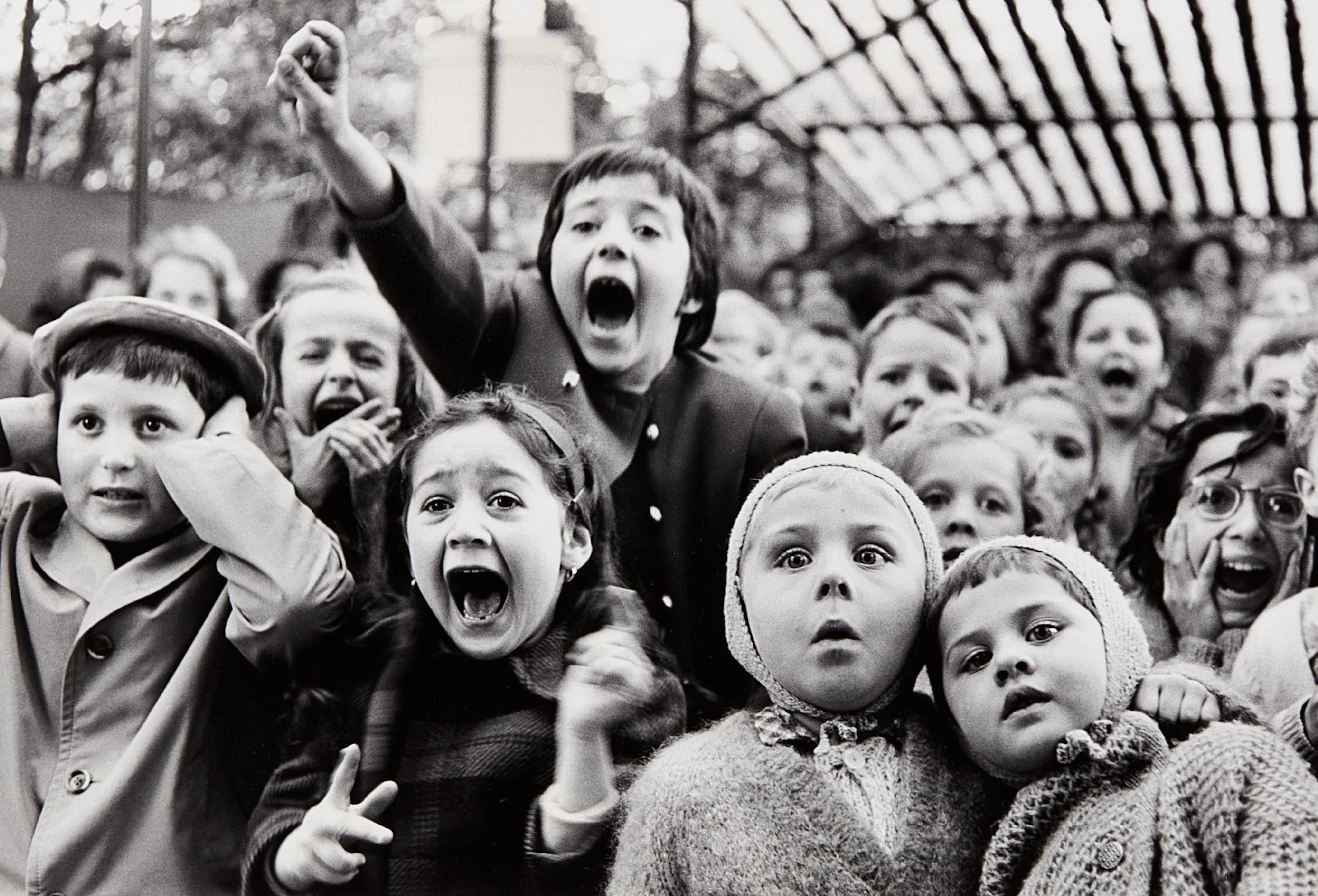Children at a Puppet Theatre, Paris, 1963 – Alfred Eisenstaedt