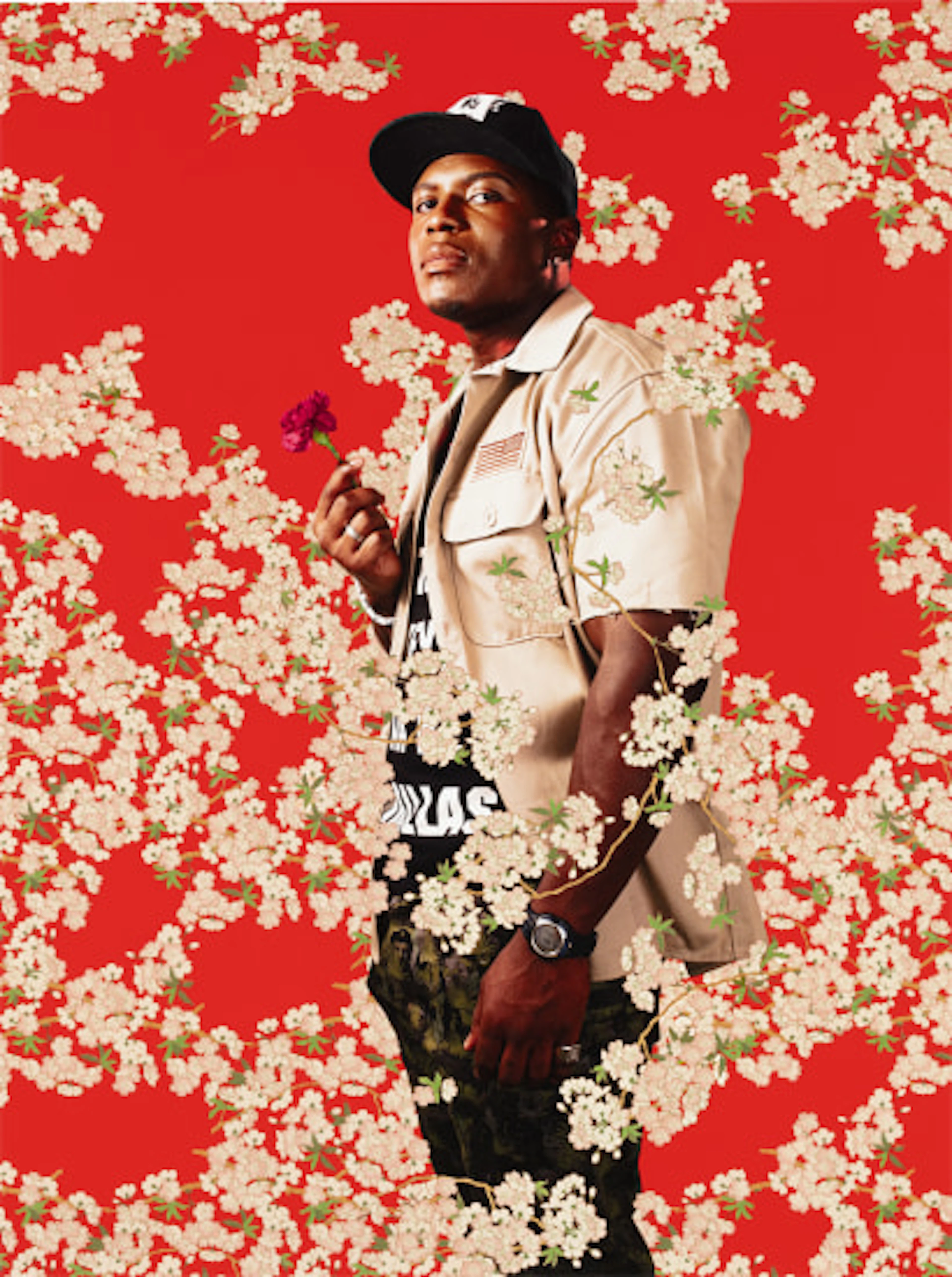 Kehinde Wiley - After Hans Holbein the Younger’s Portrait of Simon George