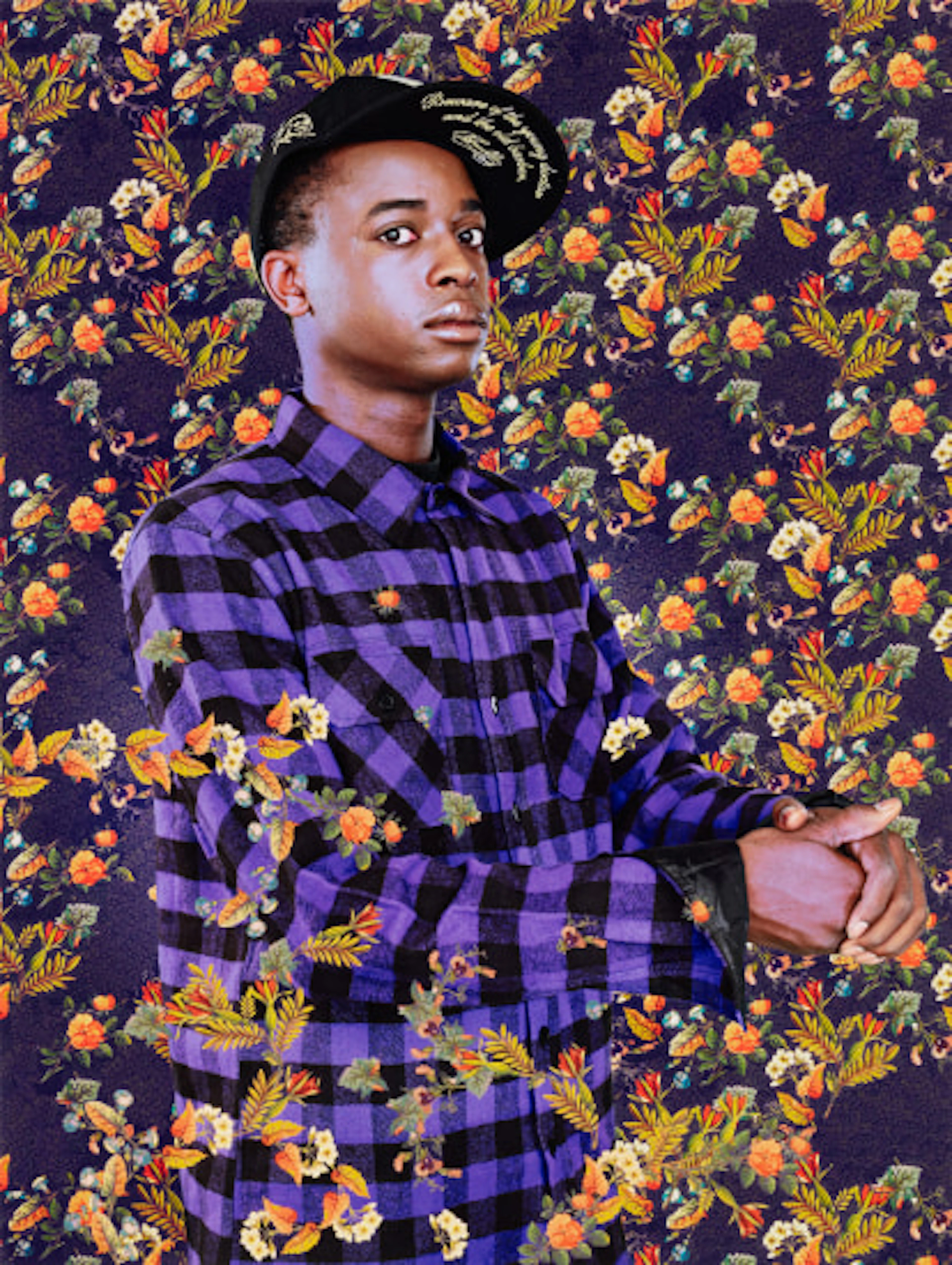 Kehinde Wiley - After Albrecht Dürer’s Self Portrait (Olufemi Akiwumi-Assani)
