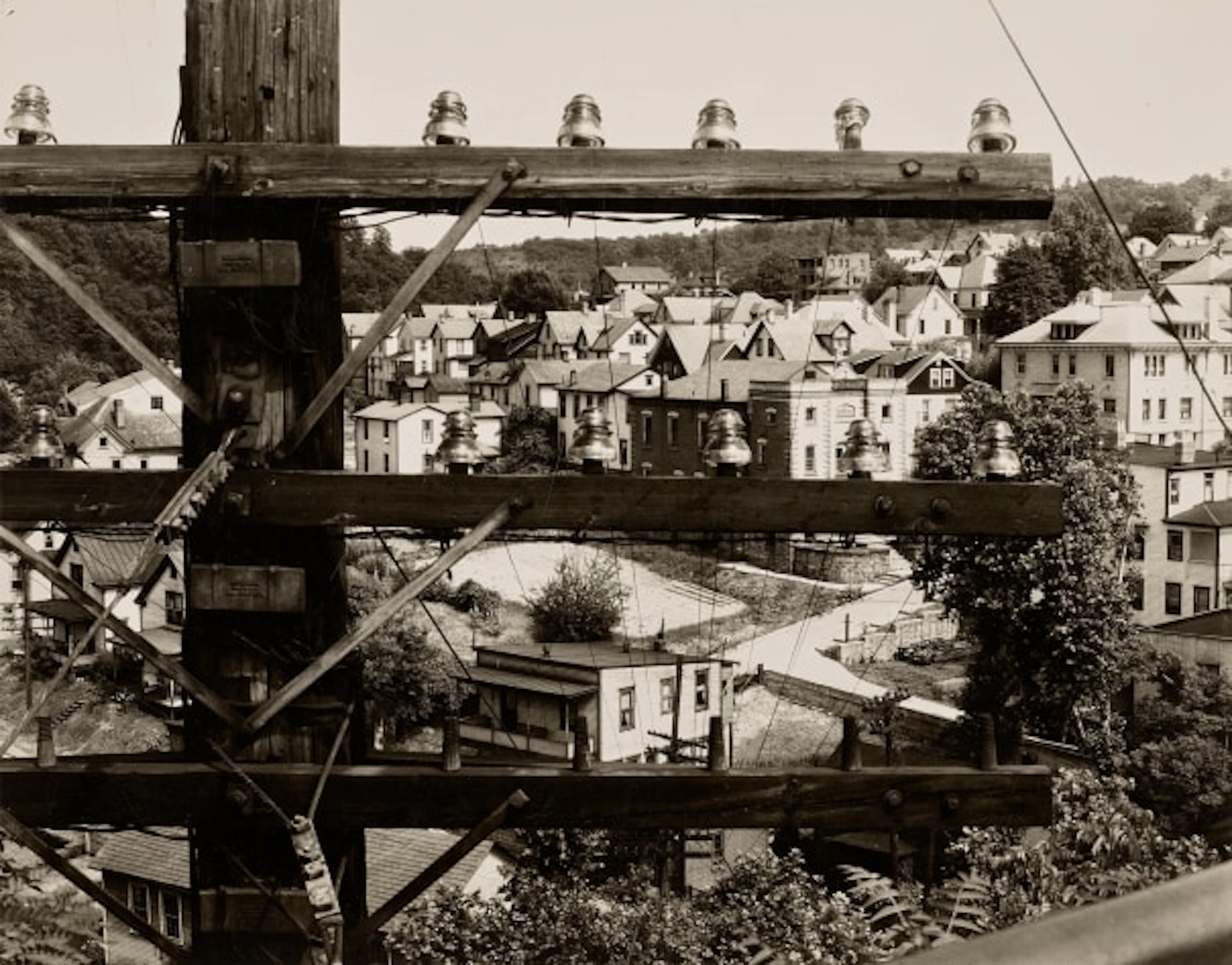 Walker Evans - View of Morgantown, West Virginia