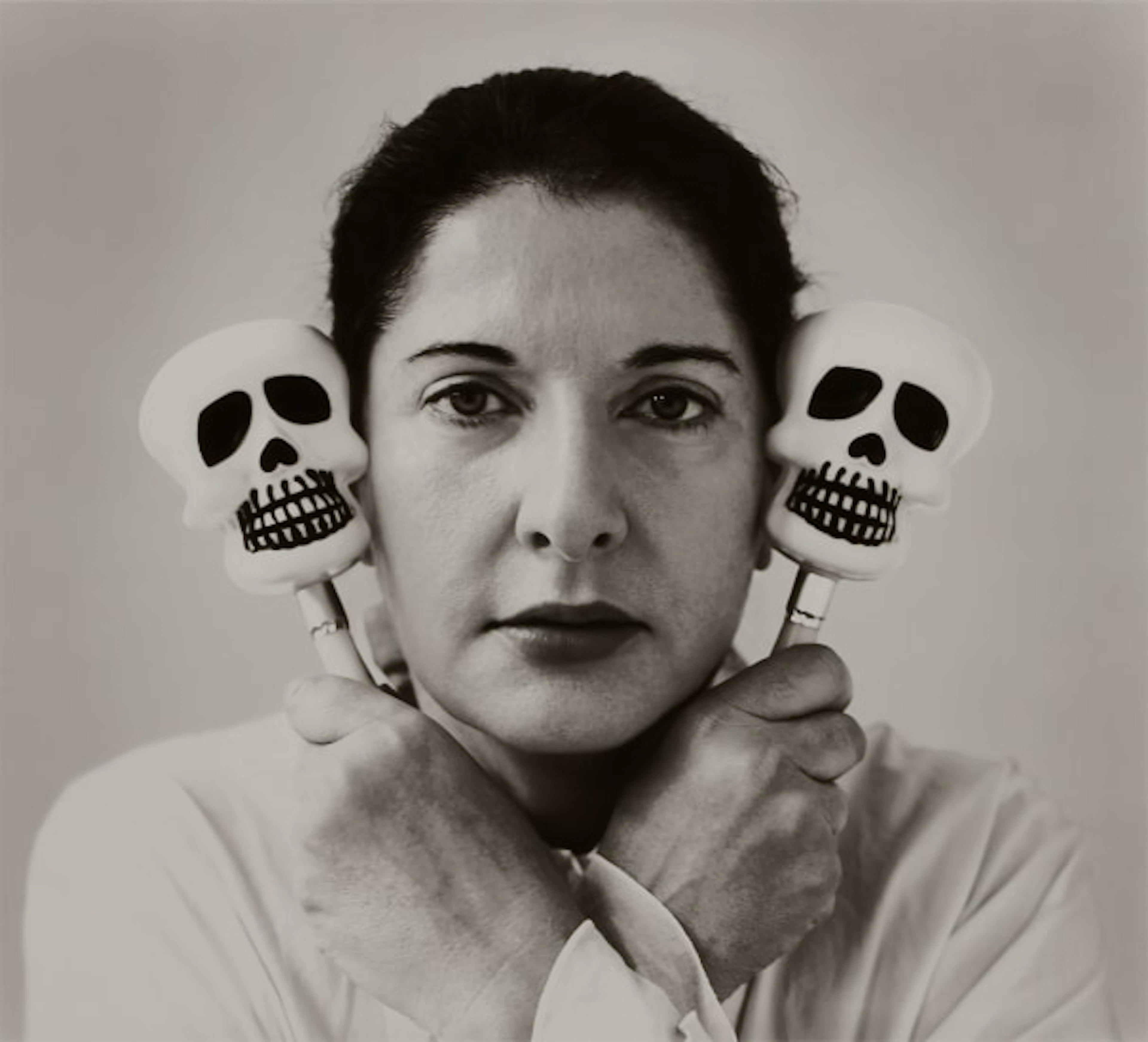 Marina Abramović - Portrait with Maracas