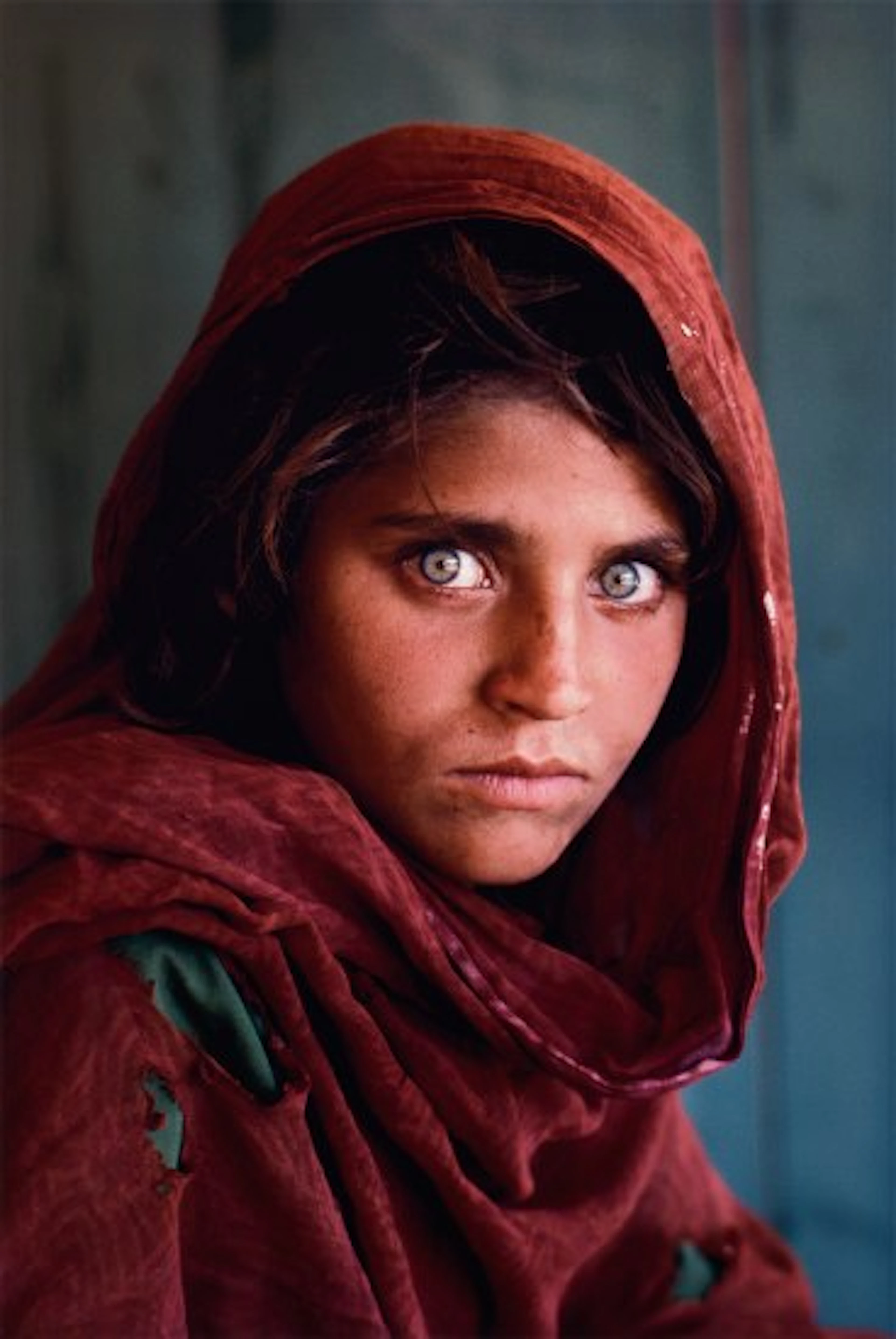 Steve McCurry - Sharbat Gula, Afghan Girl, Pakista