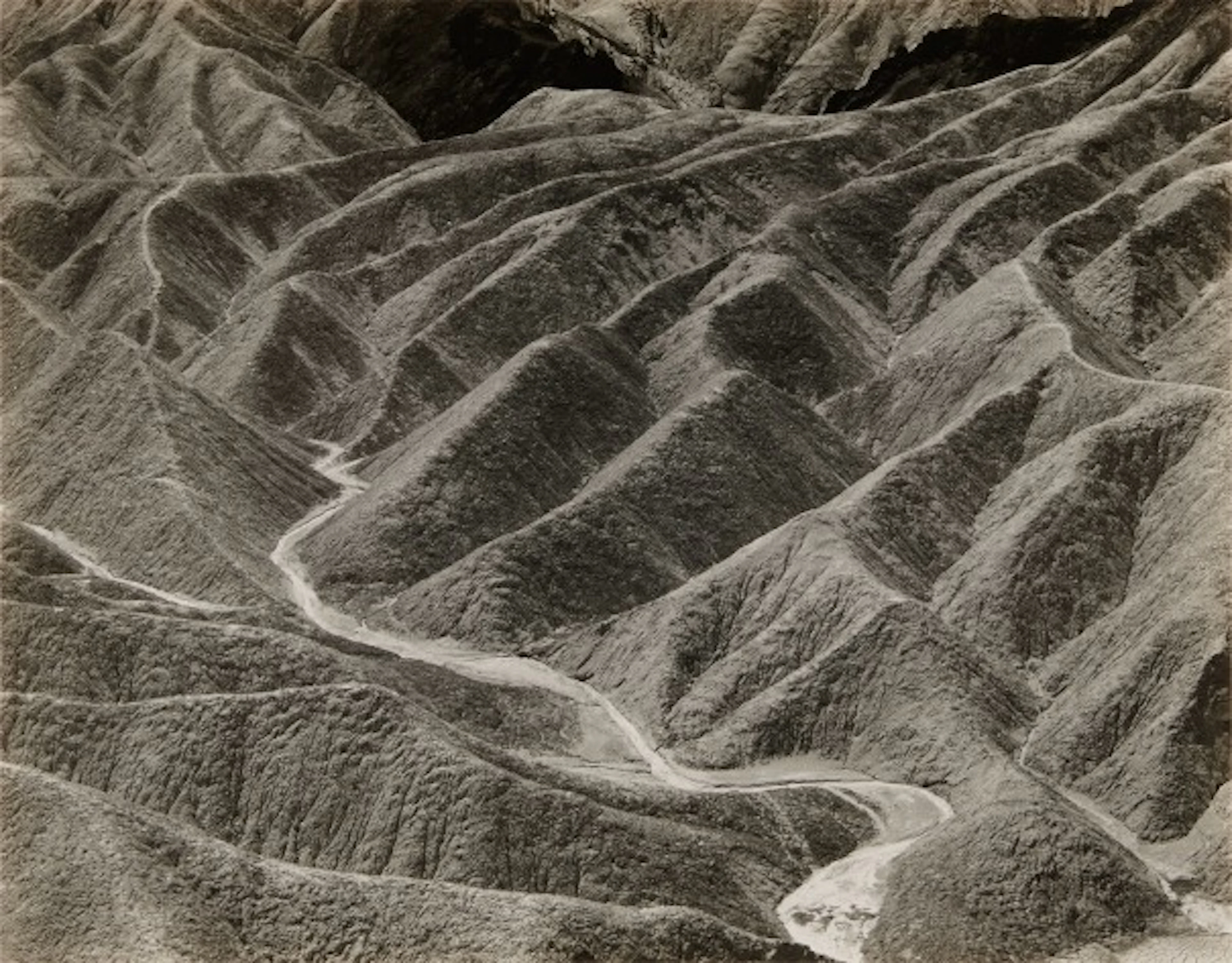 Edward Weston - Zabriskie Point, Death Valley